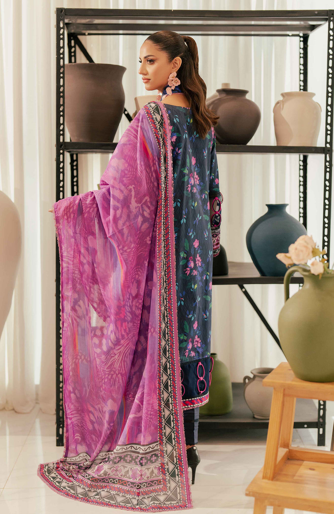 Al Zohaib | Sun Shine Bloom Cotton Silk | SCS-24-13 - Official Al Zohaib stockist in UK - Sakeena London
