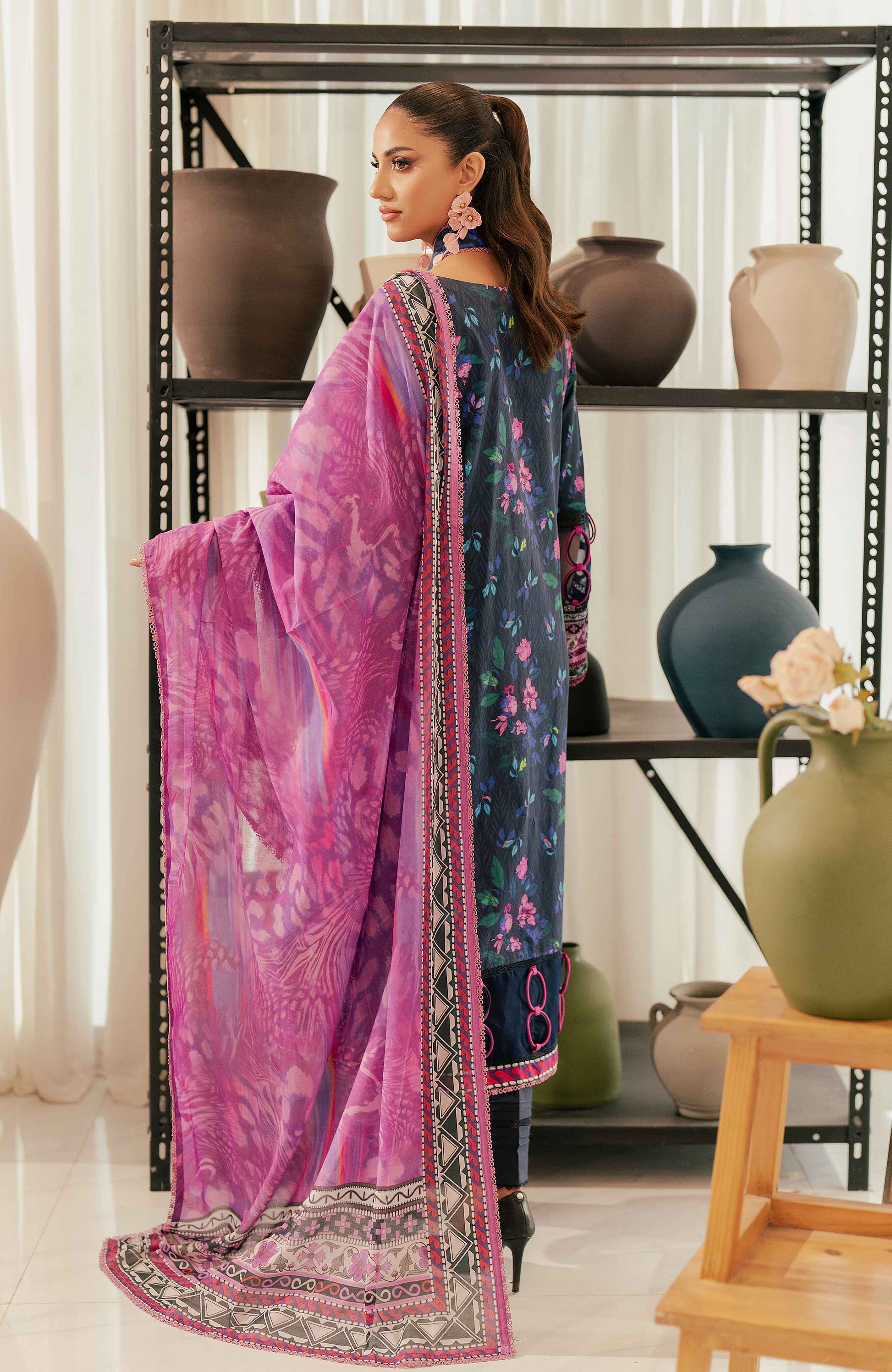 Al Zohaib | Sun Shine Bloom Cotton Silk | SCS-24-13 - Official Al Zohaib stockist in UK - Sakeena London