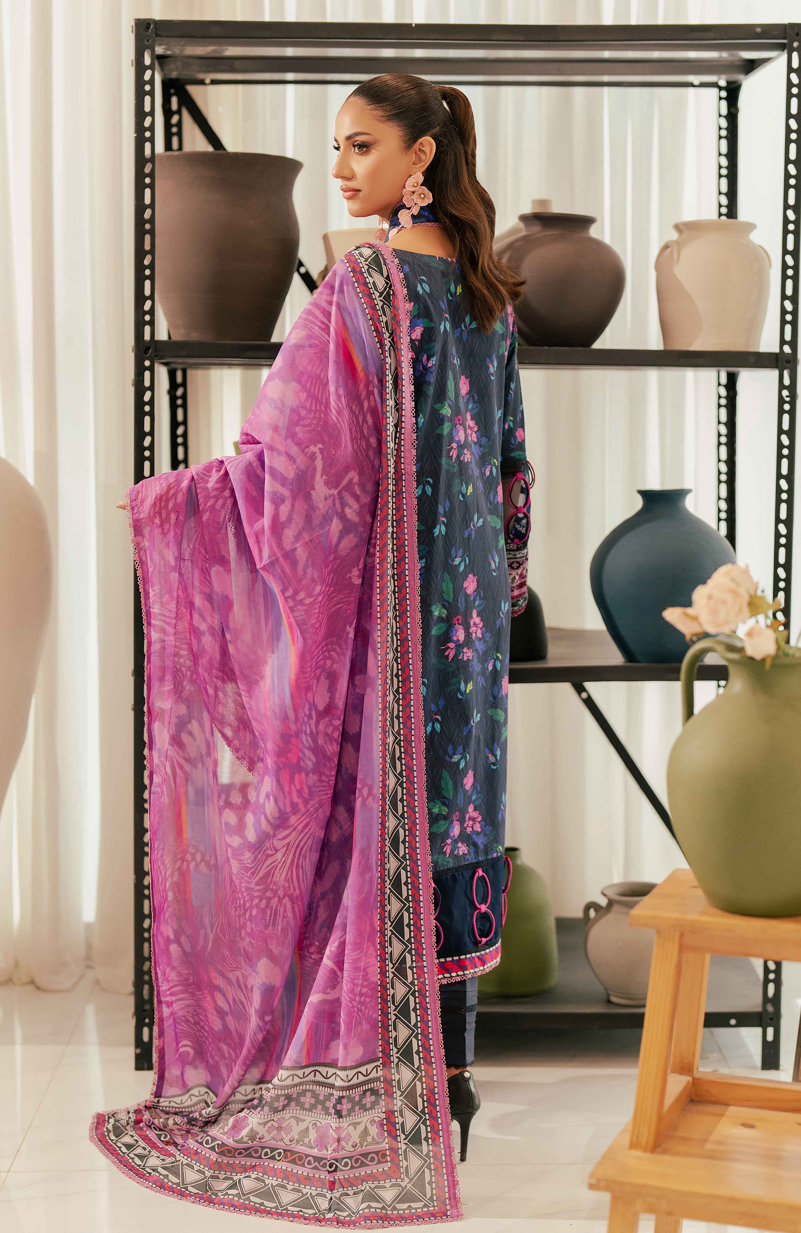 Al Zohaib | Sun Shine Bloom Cotton Silk | SCS-24-13 - Official Al Zohaib stockist in UK - Sakeena London