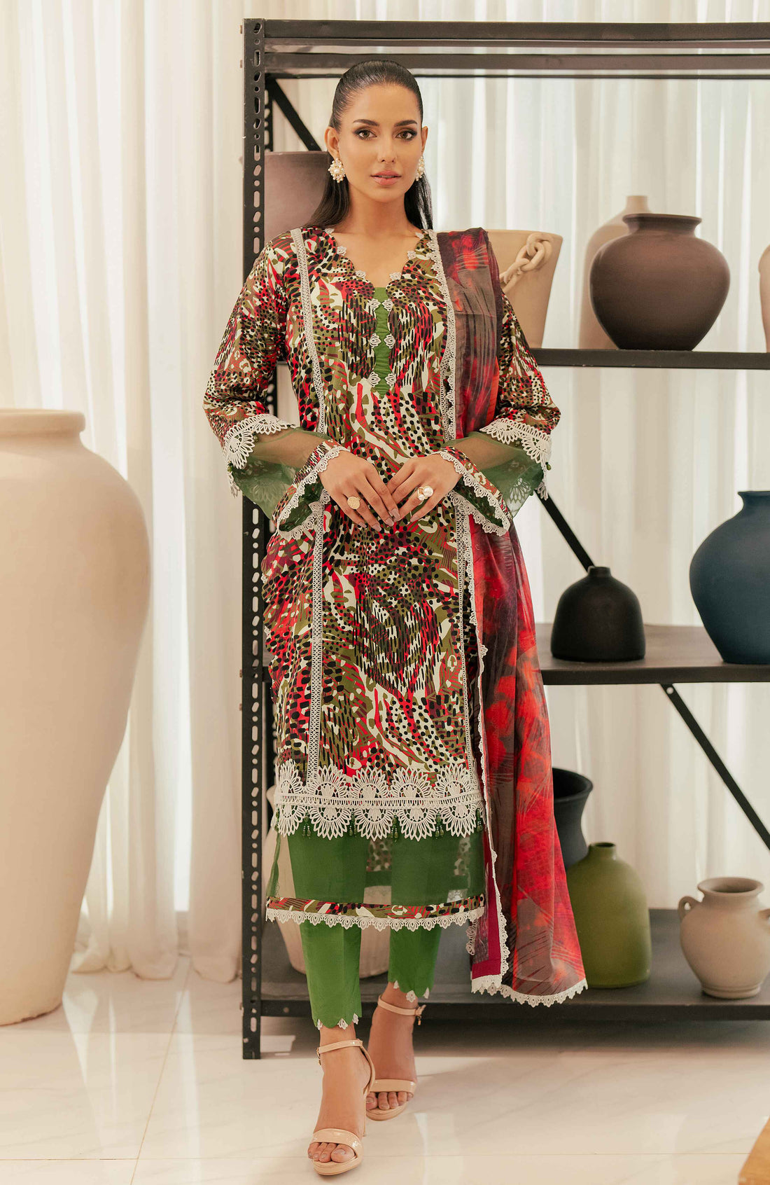 Al Zohaib | Sun Shine Bloom Cotton Silk | SCS-24-14 - Official Al Zohaib stockist in UK - Sakeena London