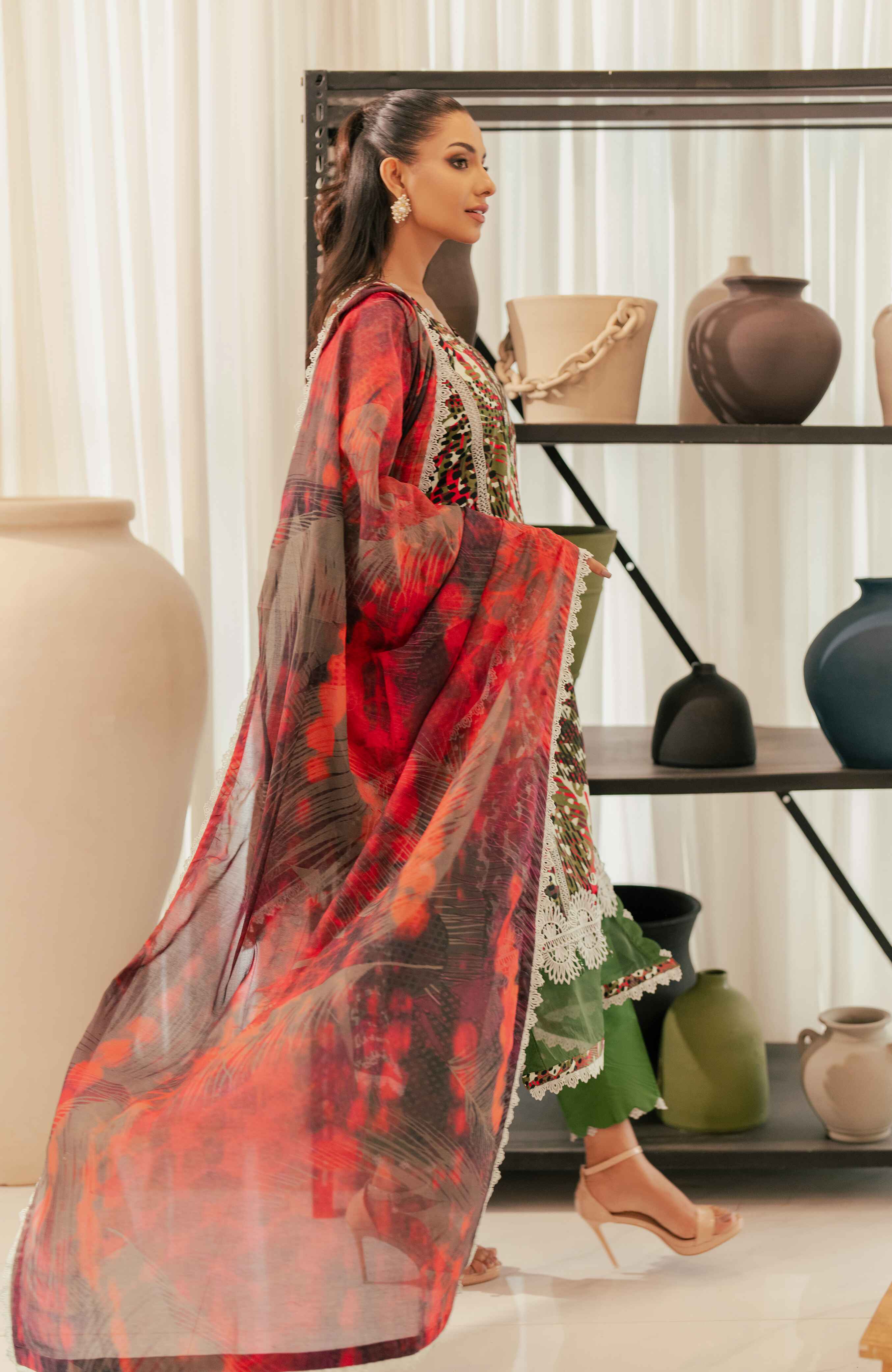 Al Zohaib | Sun Shine Bloom Cotton Silk | SCS-24-14 - Official Al Zohaib stockist in UK - Sakeena London