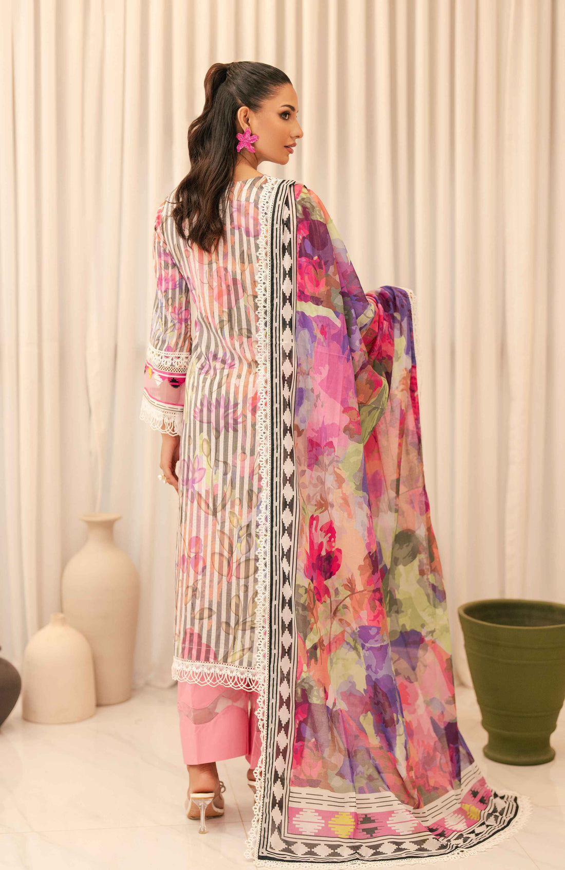 Al Zohaib | Sun Shine Bloom Cotton Silk | SCS-24-02 - Official Al Zohaib stockist in UK - Sakeena London