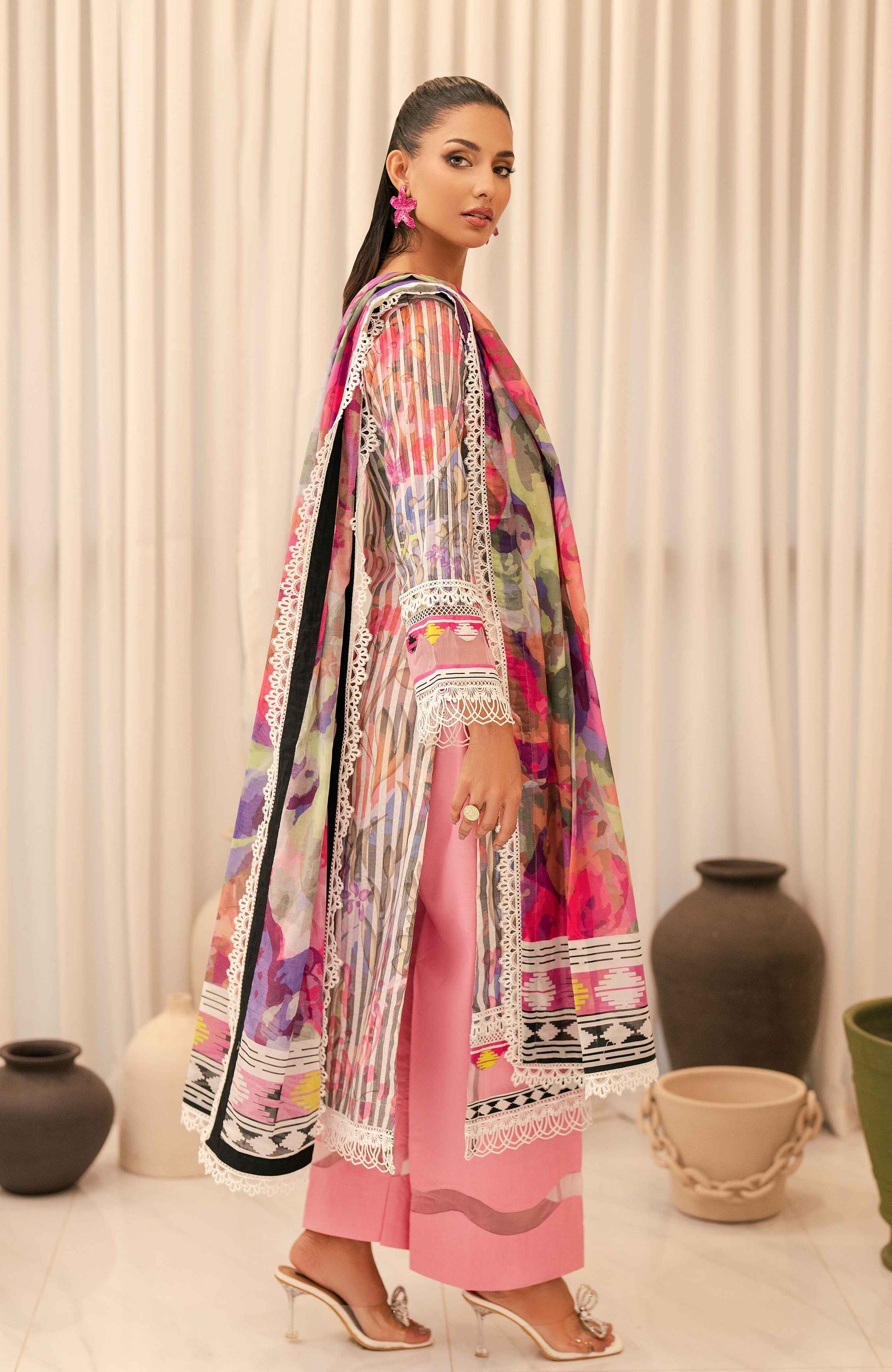 Al Zohaib | Sun Shine Bloom Cotton Silk | SCS-24-02 - Official Al Zohaib stockist in UK - Sakeena London