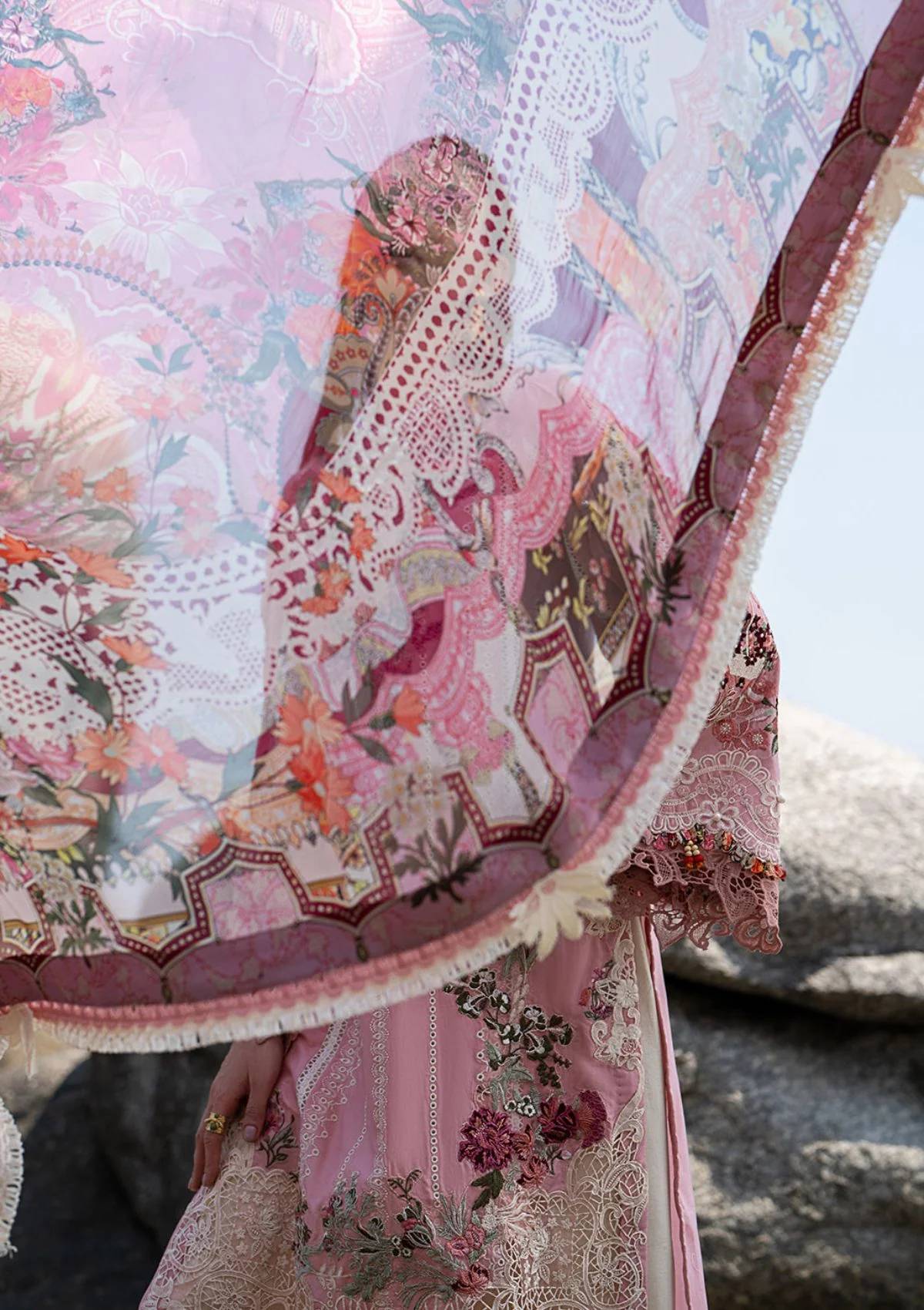 Lawn Collection - Alif - Signature - Luxury - ASL#04 - ROSY