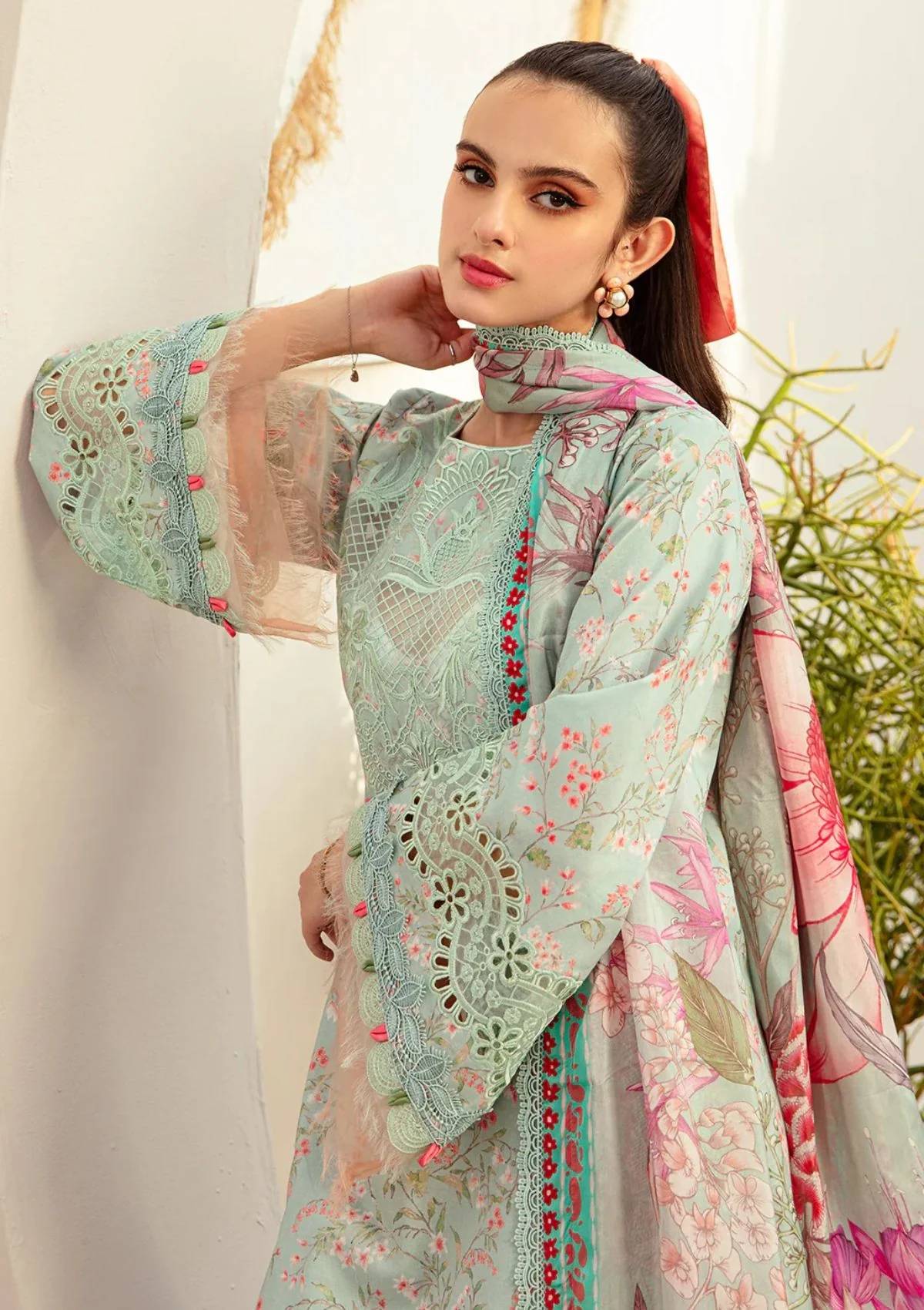 Lawn Collection - Alif - Affordable - AFL#6 - MISTY MORNING