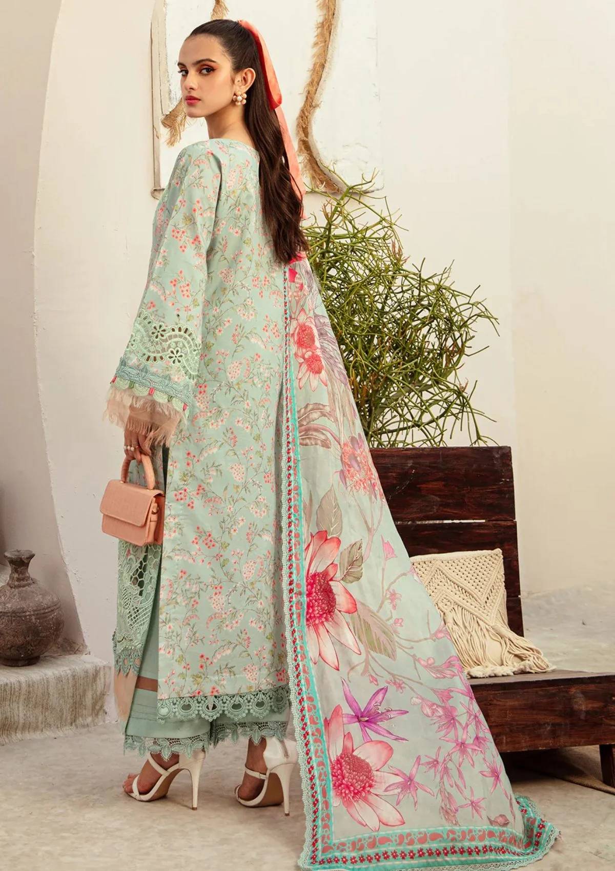 Lawn Collection - Alif - Affordable - AFL#6 - MISTY MORNING