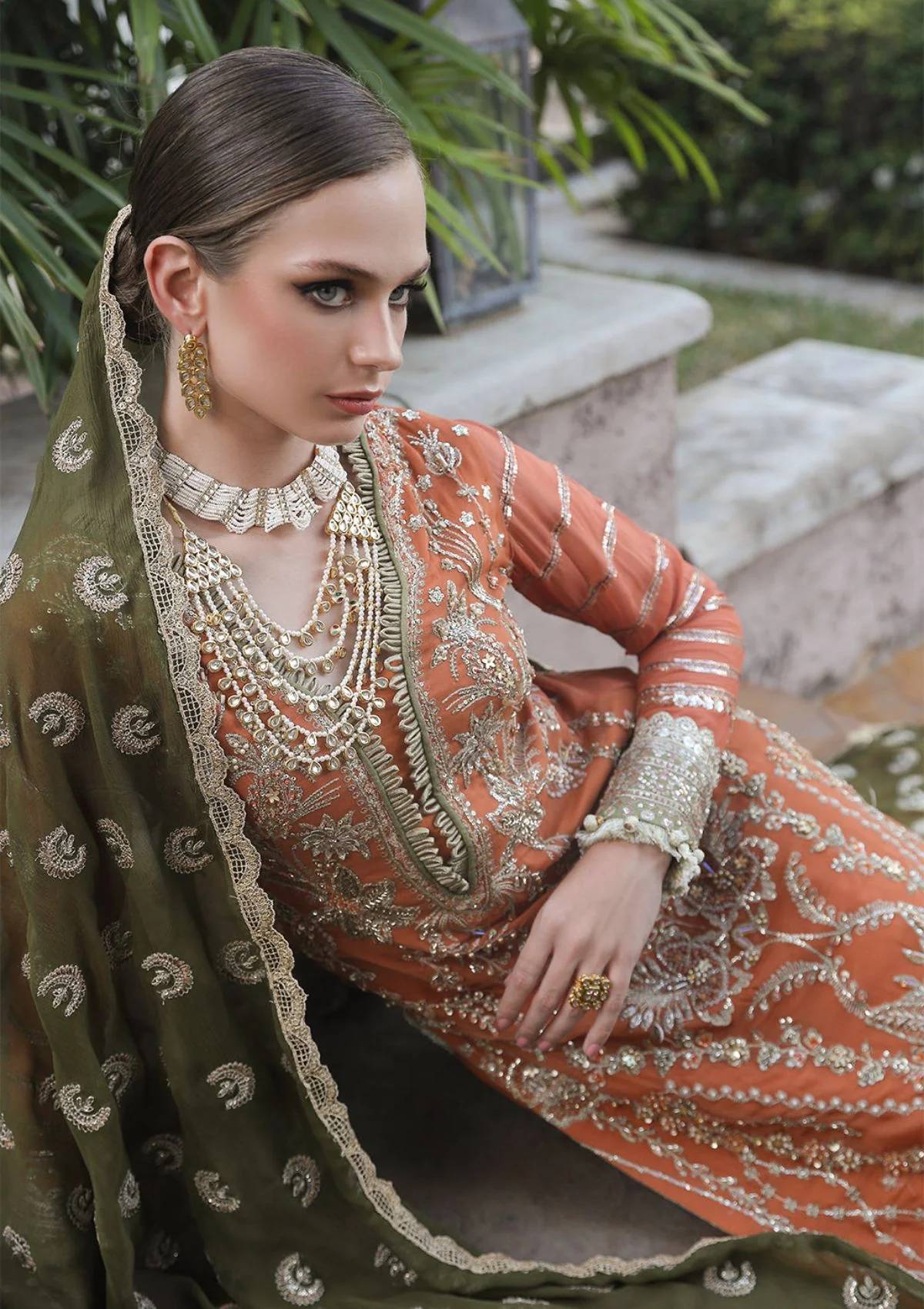 Formal Collection - Alif - Luxury Chiffon - FLORA