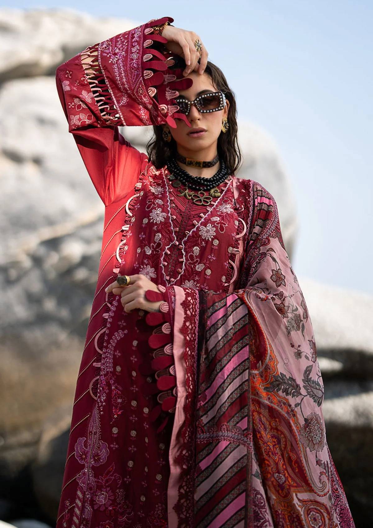 Lawn Collection - Alif - Signature - Luxury - ASL#05 - ELEGANZA