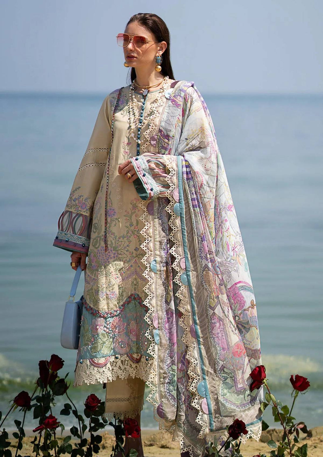 Lawn Collection - Alif - Signature - Luxury - ASL#08 - CORALINE