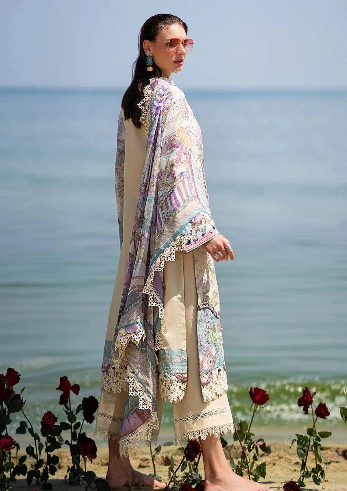 Lawn Collection - Alif - Signature - Luxury - ASL#08 - CORALINE