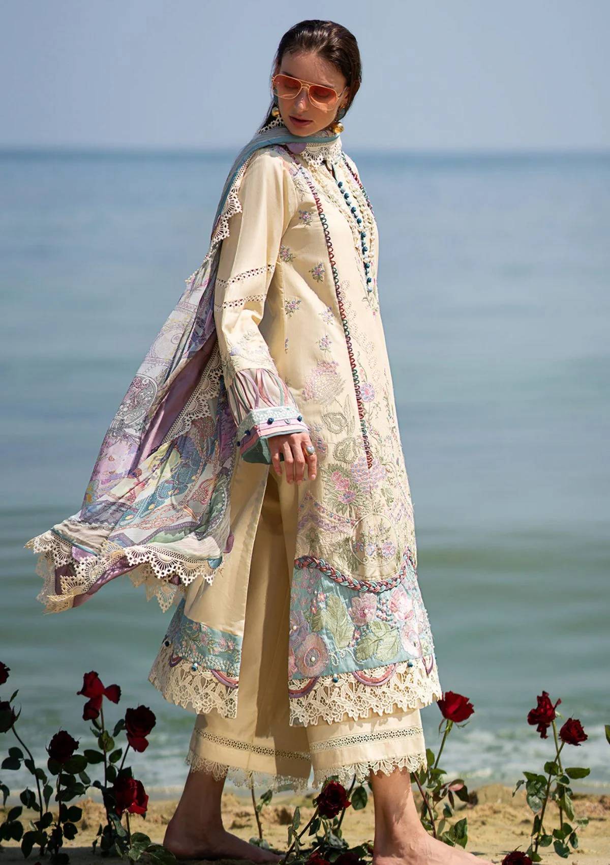 Lawn Collection - Alif - Signature - Luxury - ASL#08 - CORALINE