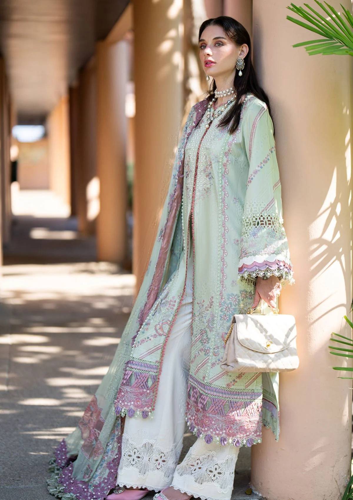 Lawn Collection - Alif - Signature - Luxury - ASL#10 - AURA