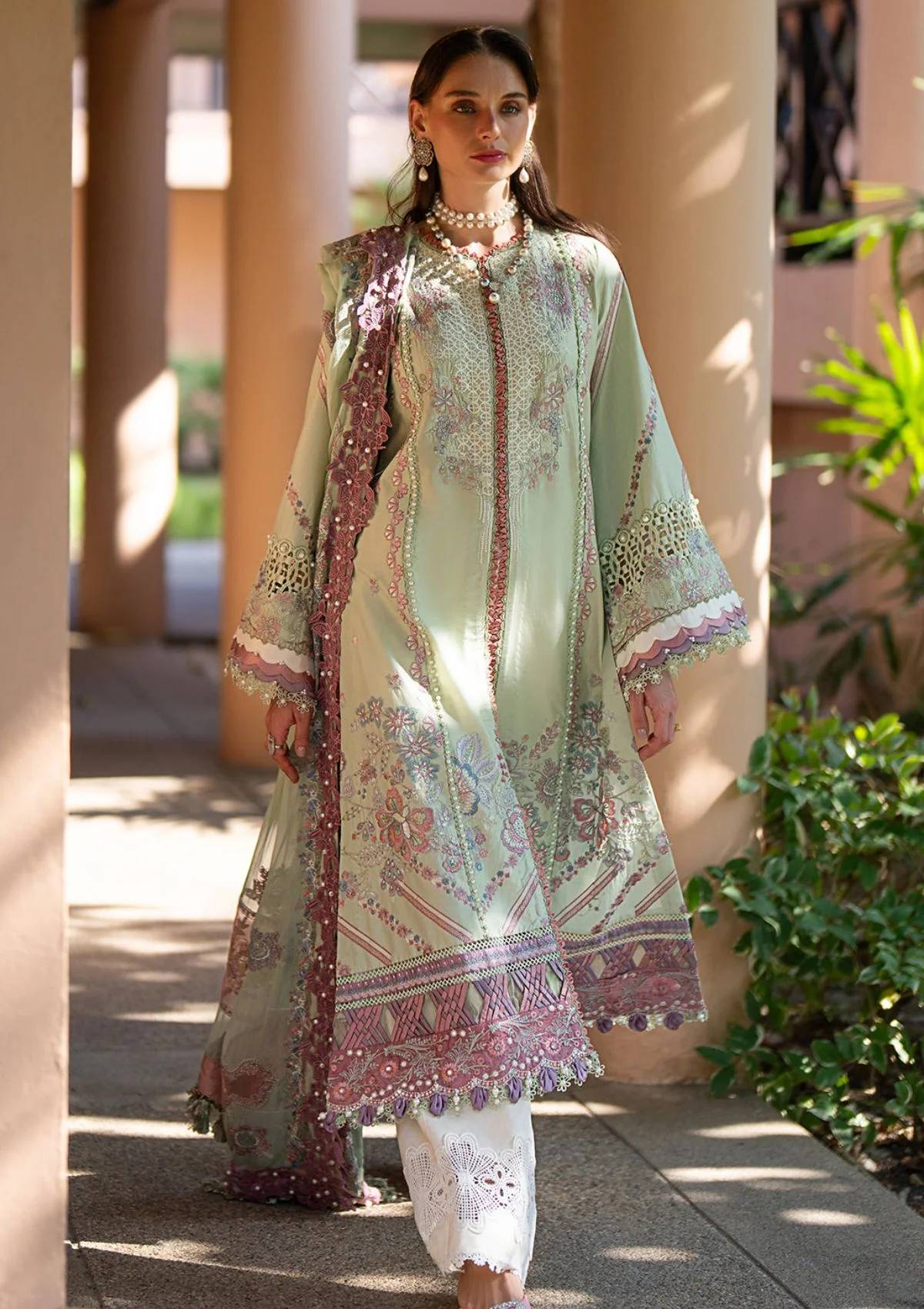 Lawn Collection - Alif - Signature - Luxury - ASL#10 - AURA