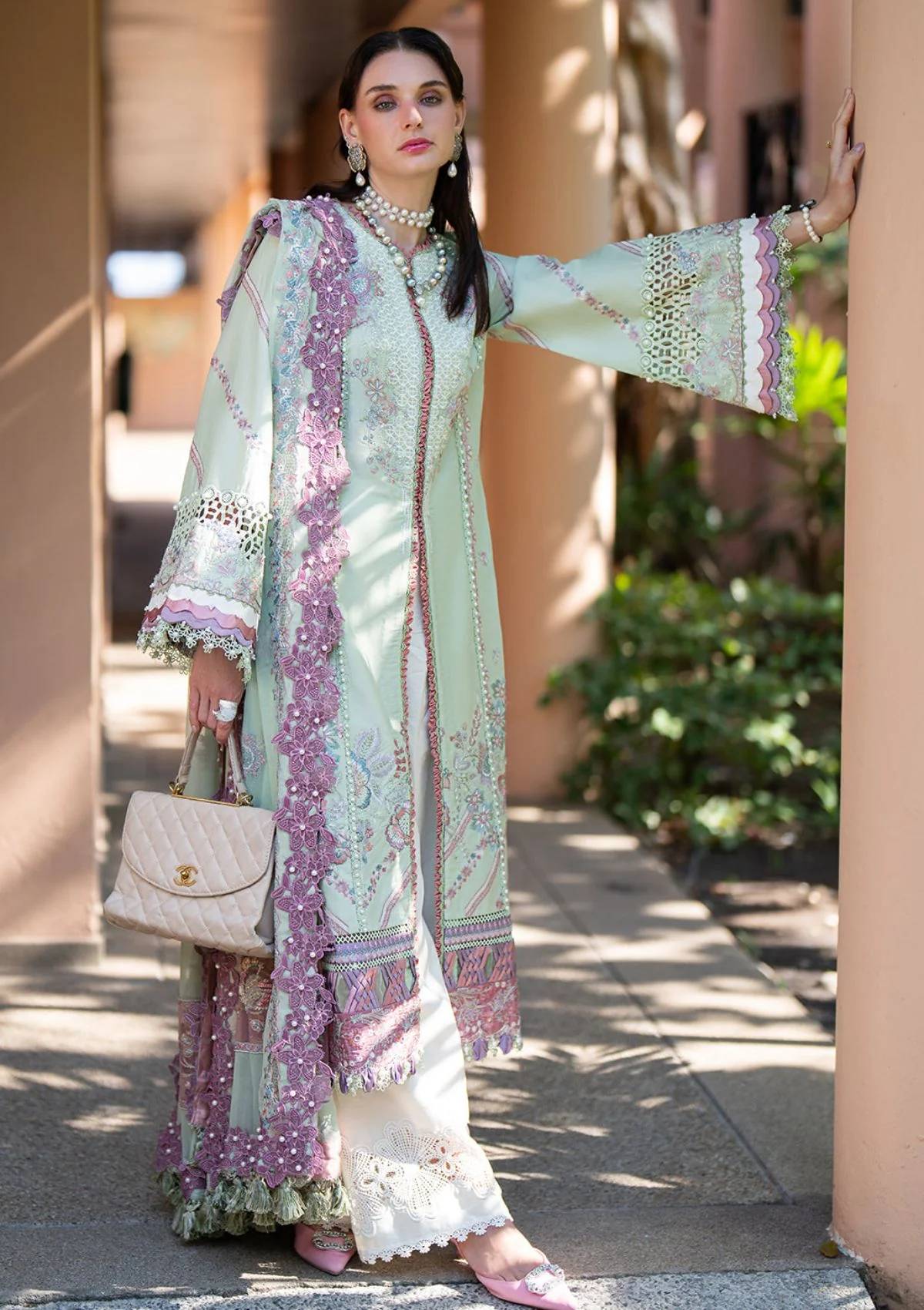 Lawn Collection - Alif - Signature - Luxury - ASL#10 - AURA