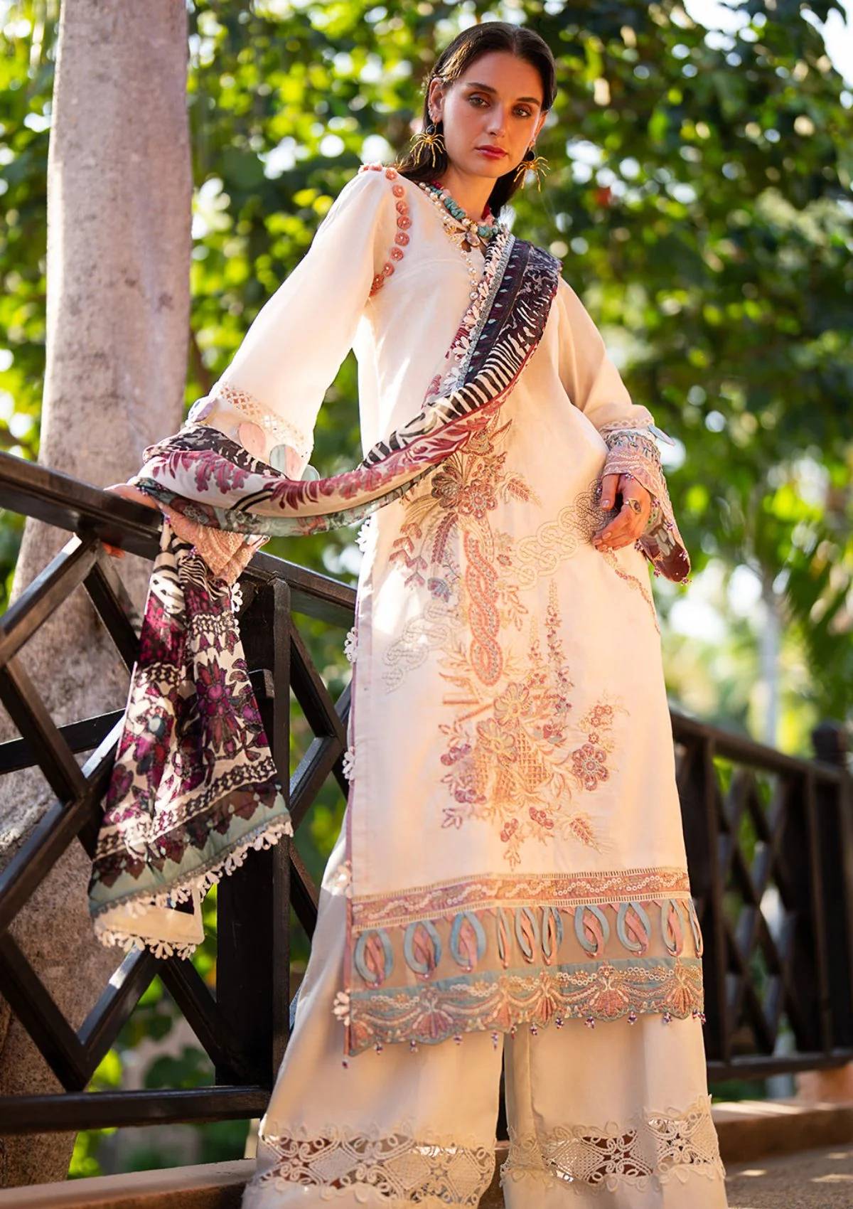 Lawn Collection - Alif - Signature - Luxury - ASL#12 - SURPEAM