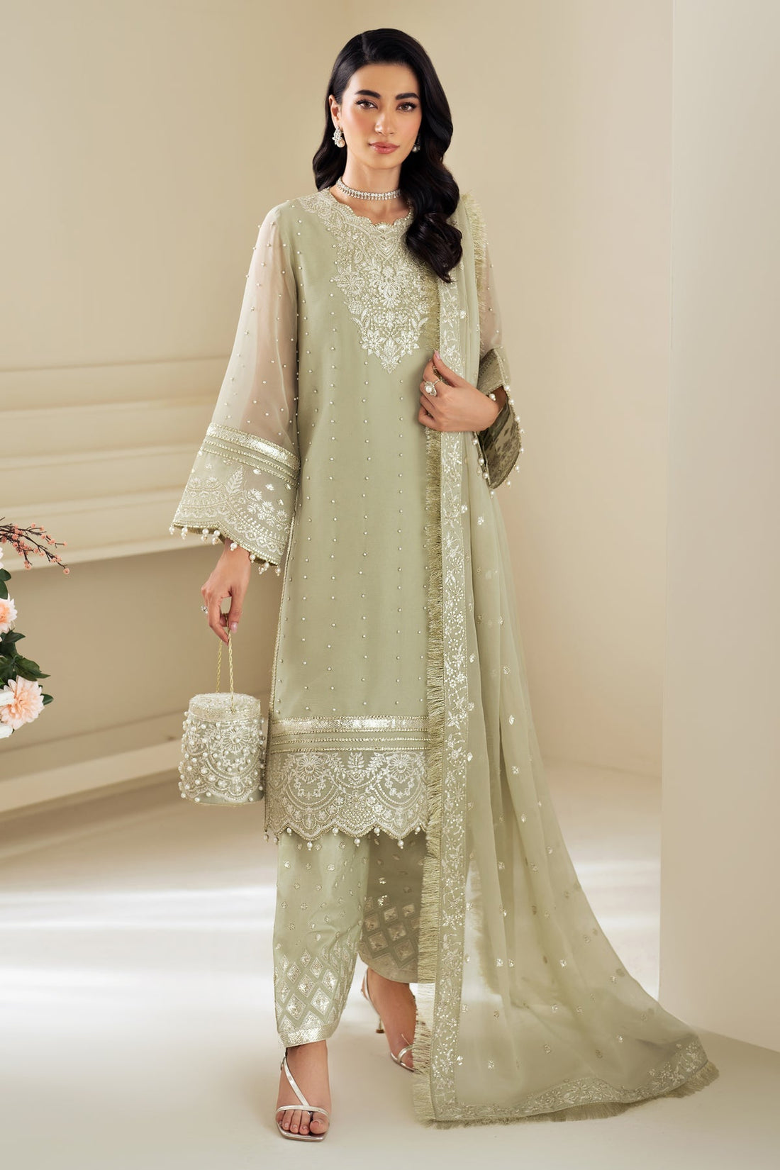 Alizeh | Selene Luxury Chiffon Collection 25 | AF-PS-8008-Neo - Official Alizeh stockist in UK - Sakeena London