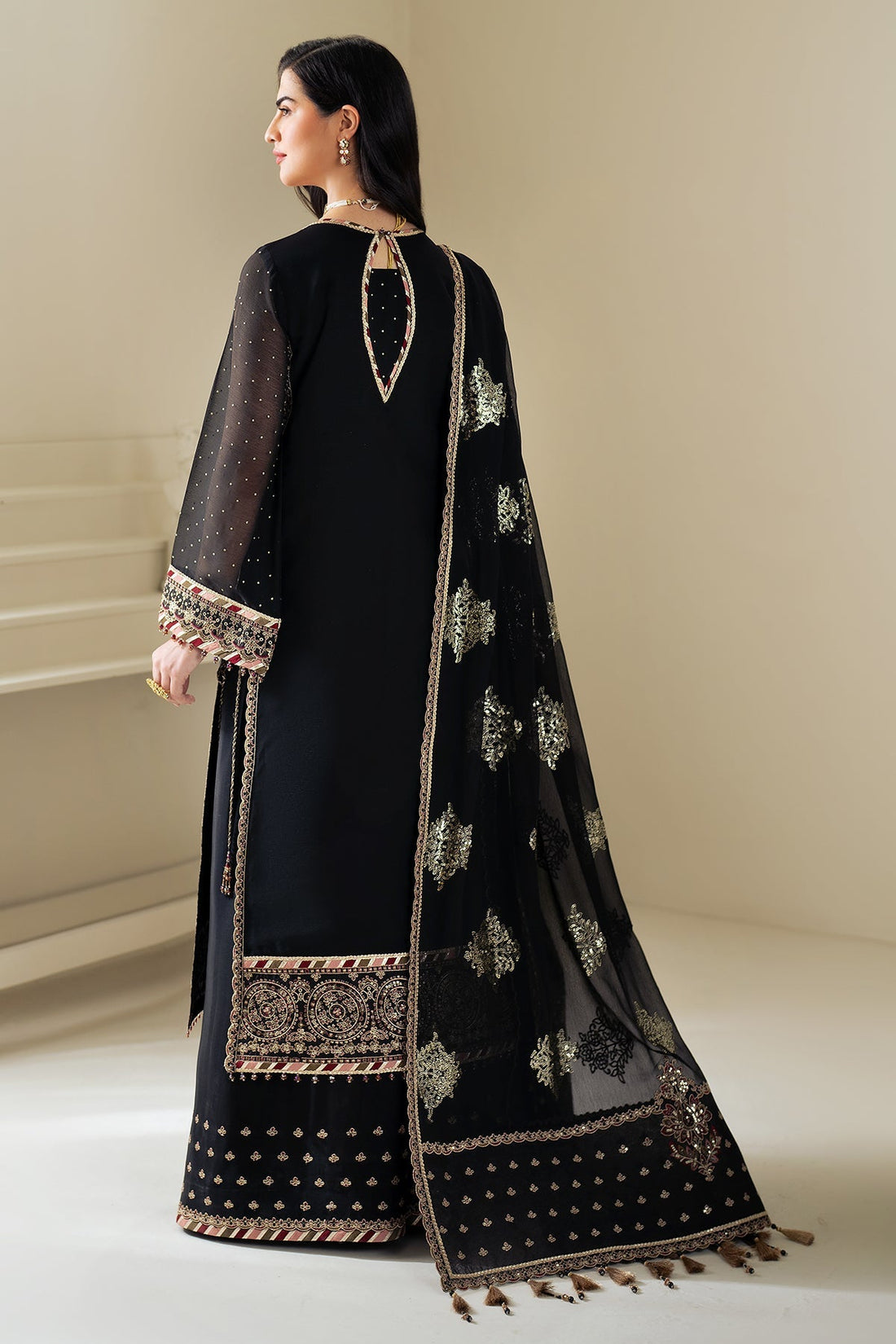 Alizeh | Selene Luxury Chiffon Collection 25 | AF-PS-8005-Alba - Official Alizeh stockist in UK - Sakeena London