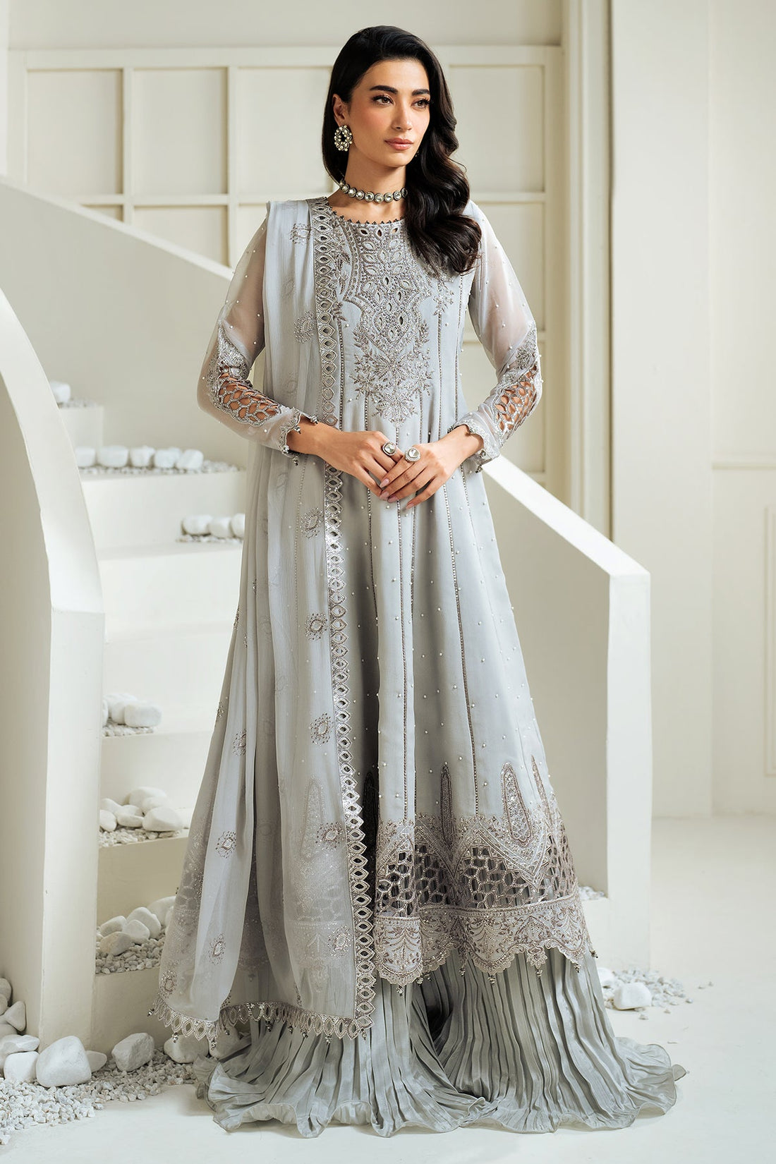 Alizeh | Selene Luxury Chiffon Collection 25 | AF-PS-8002-Luna - Official Alizeh stockist in UK - Sakeena London