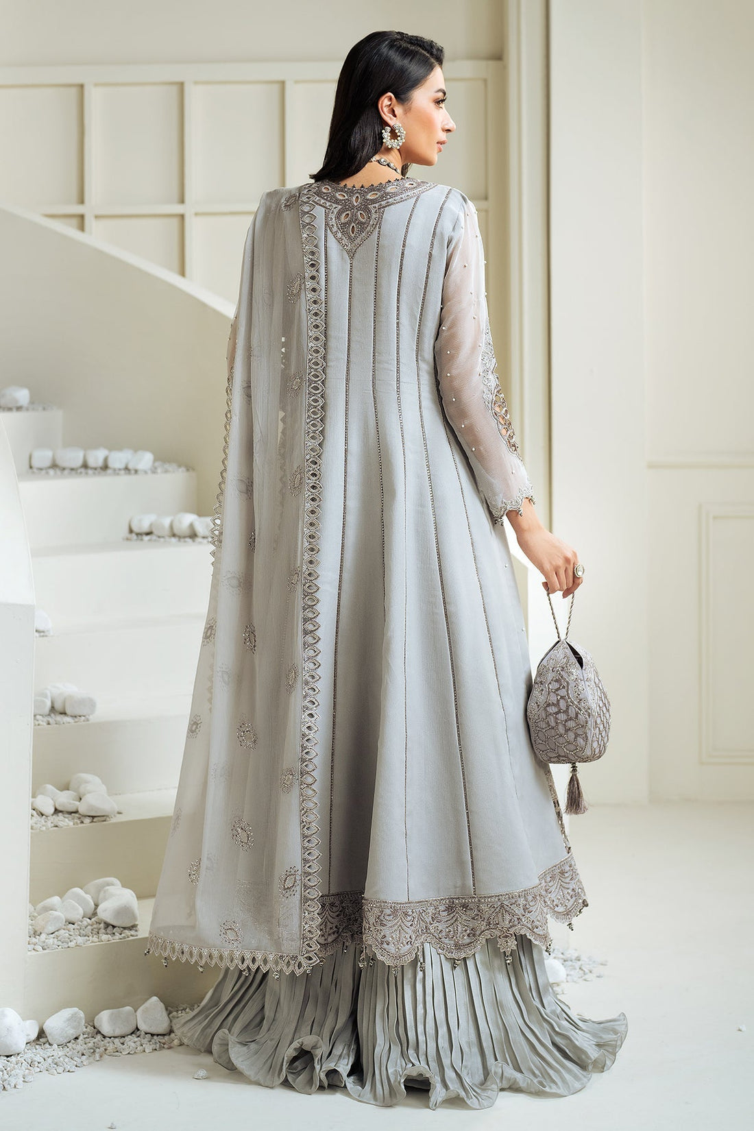 Alizeh | Selene Luxury Chiffon Collection 25 | AF-PS-8002-Luna - Official Alizeh stockist in UK - Sakeena London