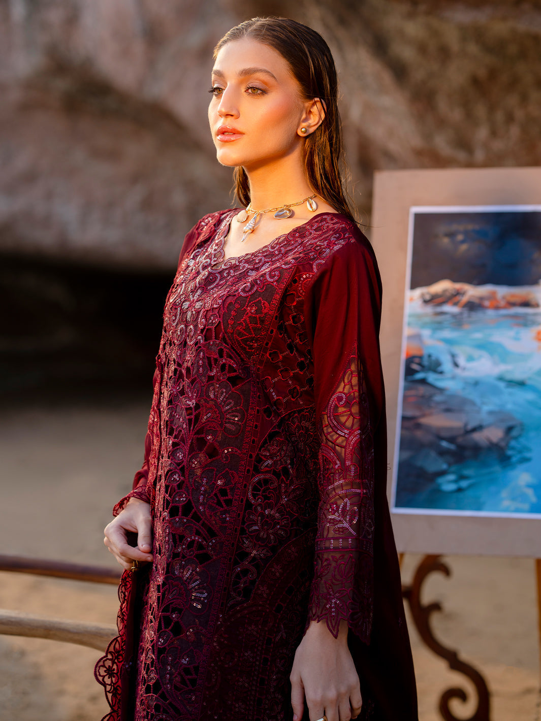 Mahnur | Sirena Luxury Lawn 25 | Amayra - Official Mahnur stockist in UK - Sakeena London