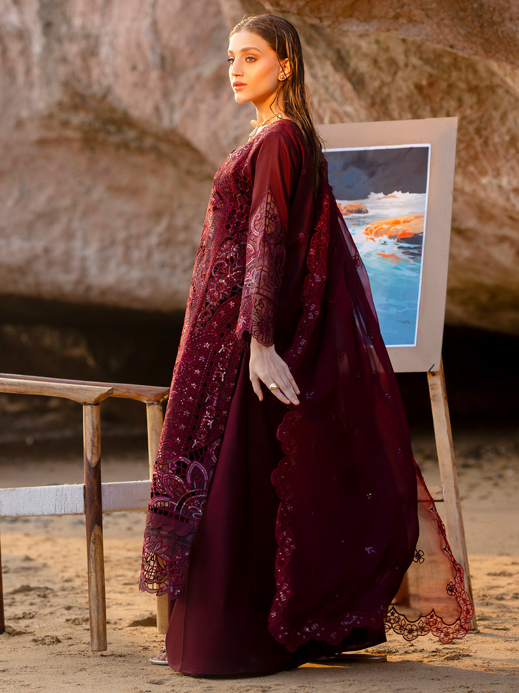 Mahnur | Sirena Luxury Lawn 25 | Amayra - Official Mahnur stockist in UK - Sakeena London