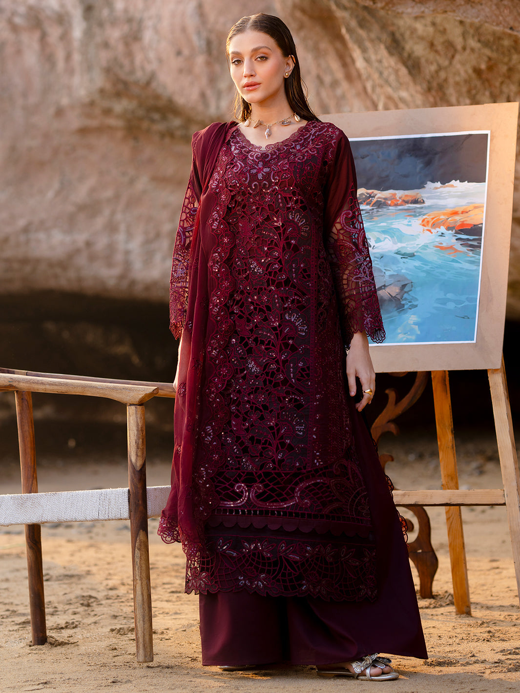Mahnur | Sirena Luxury Lawn 25 | Amayra - Official Mahnur stockist in UK - Sakeena London