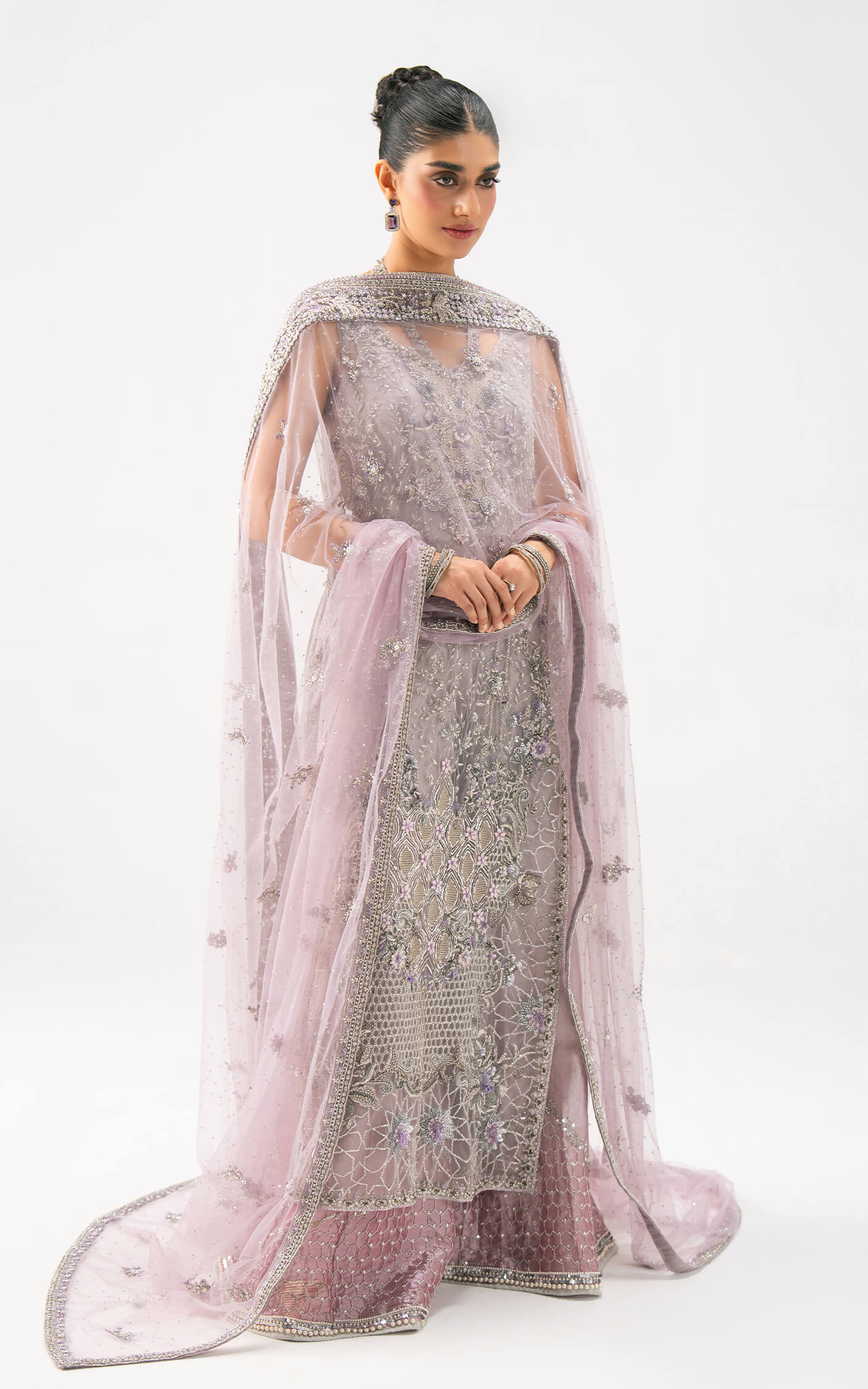 Asifa and Nabeel | Lyle Luxury Formals 25 | Amethyst Aura Bridal - Official Asifa and Nabeel stockist in UK - Sakeena London