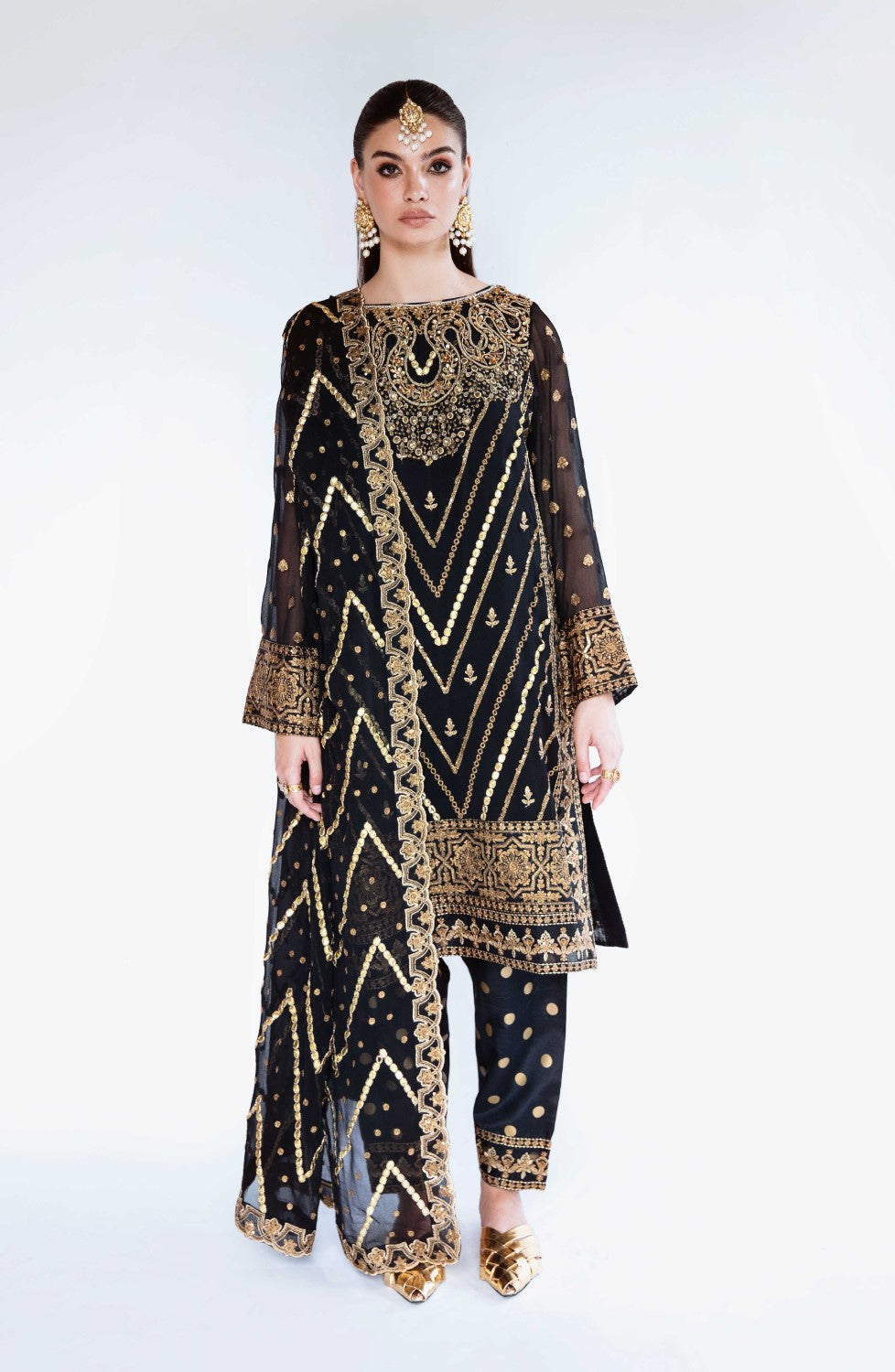Maryum N Maria | Azal Formals | CHIFFON ANGELIEN - FS40012 - Official Maryum N Maria stockist in UK - Sakeena London