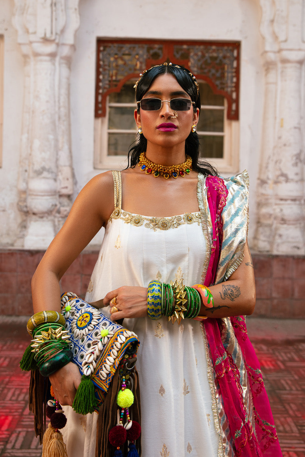 Nilofer Shahid | Maansi Edit | Anika - Official Nilofer Shahid stockist in UK - Sakeena London