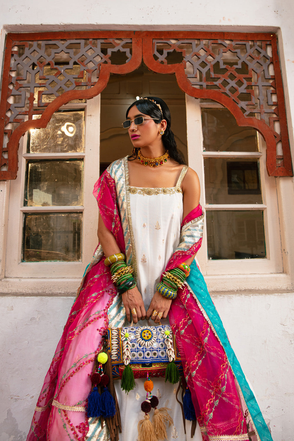 Nilofer Shahid | Maansi Edit | Anika - Official Nilofer Shahid stockist in UK - Sakeena London