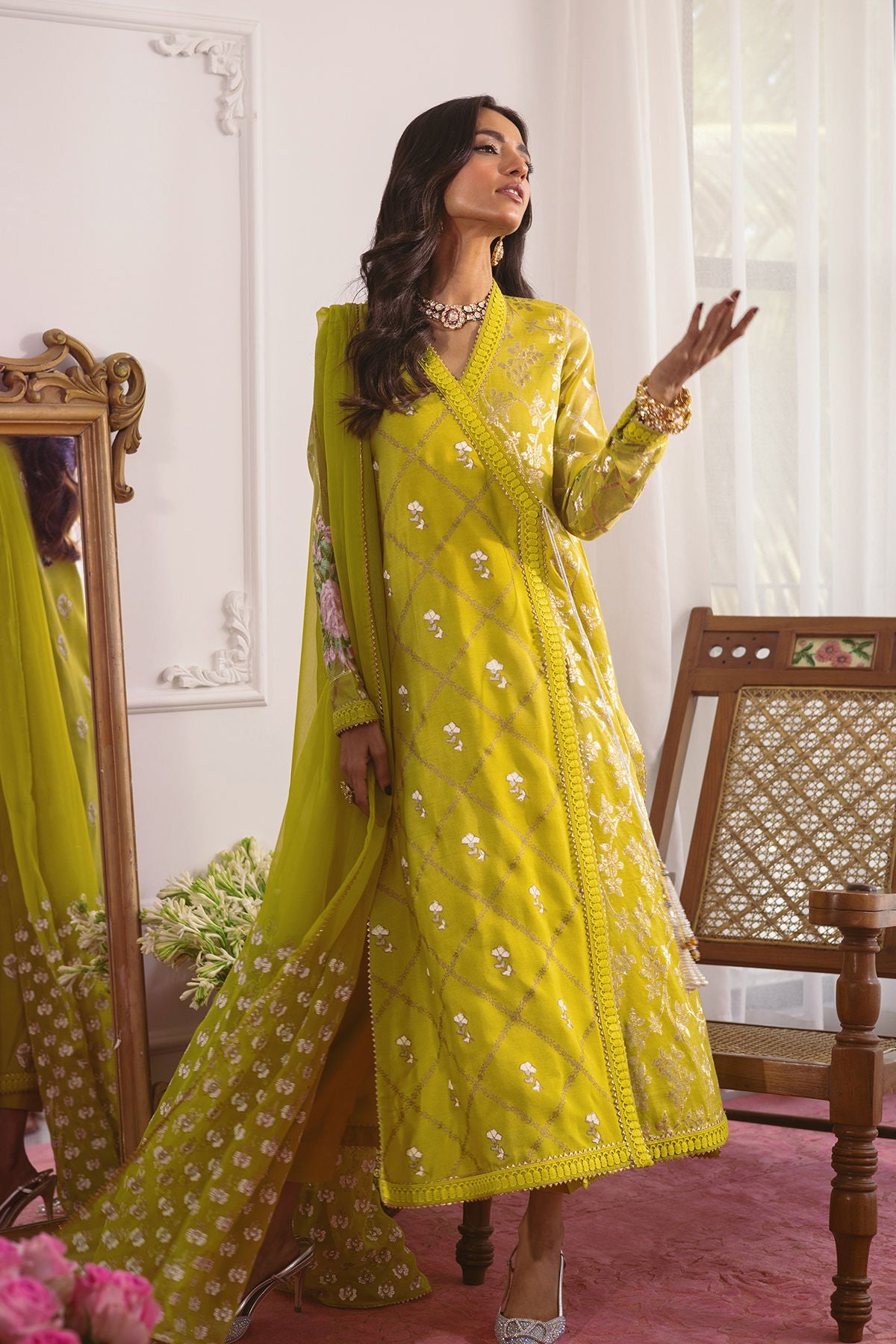 Annus Abrar | Elemental Festive | Gohar - Official Annus Abrar stockist in UK - Sakeena London
