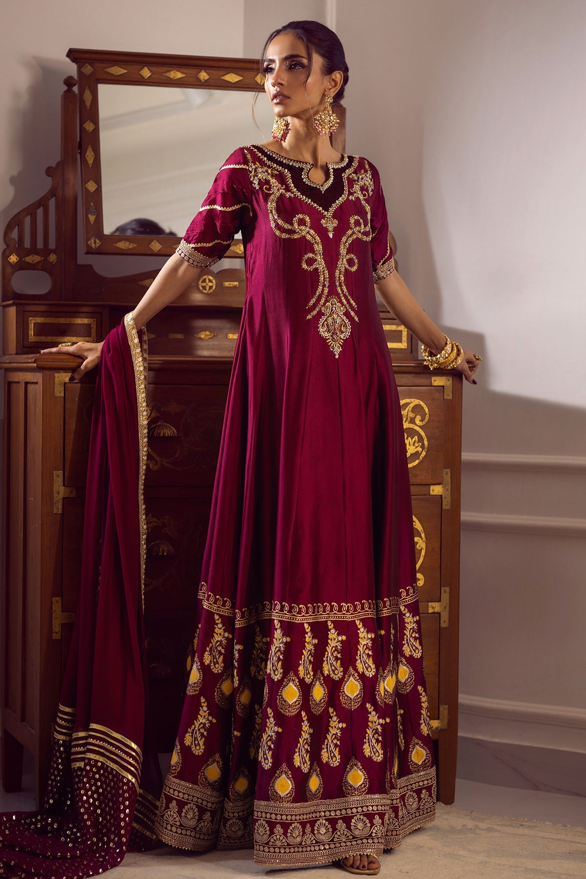 Annus Abrar | Melia Luxe Formals | Gulsheen Kalidar - Official Annus Abrar stockist in UK - Sakeena London