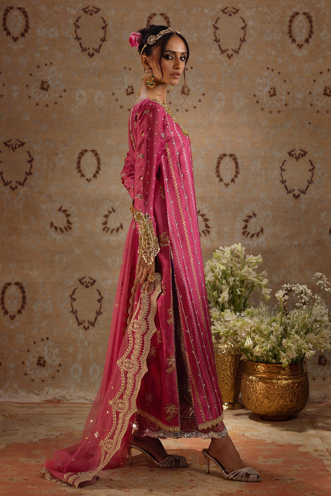 Annus Abrar | Mirha Winter Velour | Elen - Official Annus Abrar stockist in UK - Sakeena London