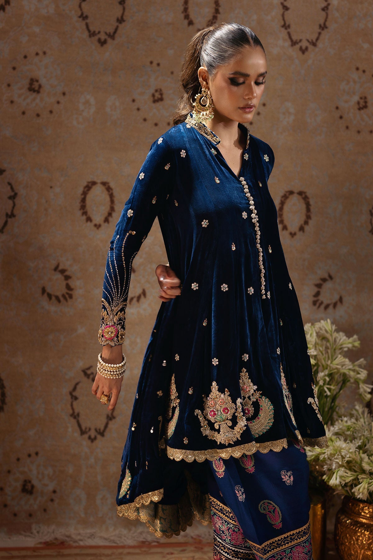 Annus Abrar | Mirha Winter Velour | Sheema - Official Annus Abrar stockist in UK - Sakeena London