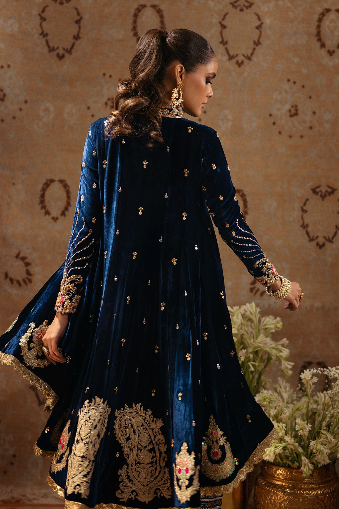Annus Abrar | Mirha Winter Velour | Sheema - Official Annus Abrar stockist in UK - Sakeena London