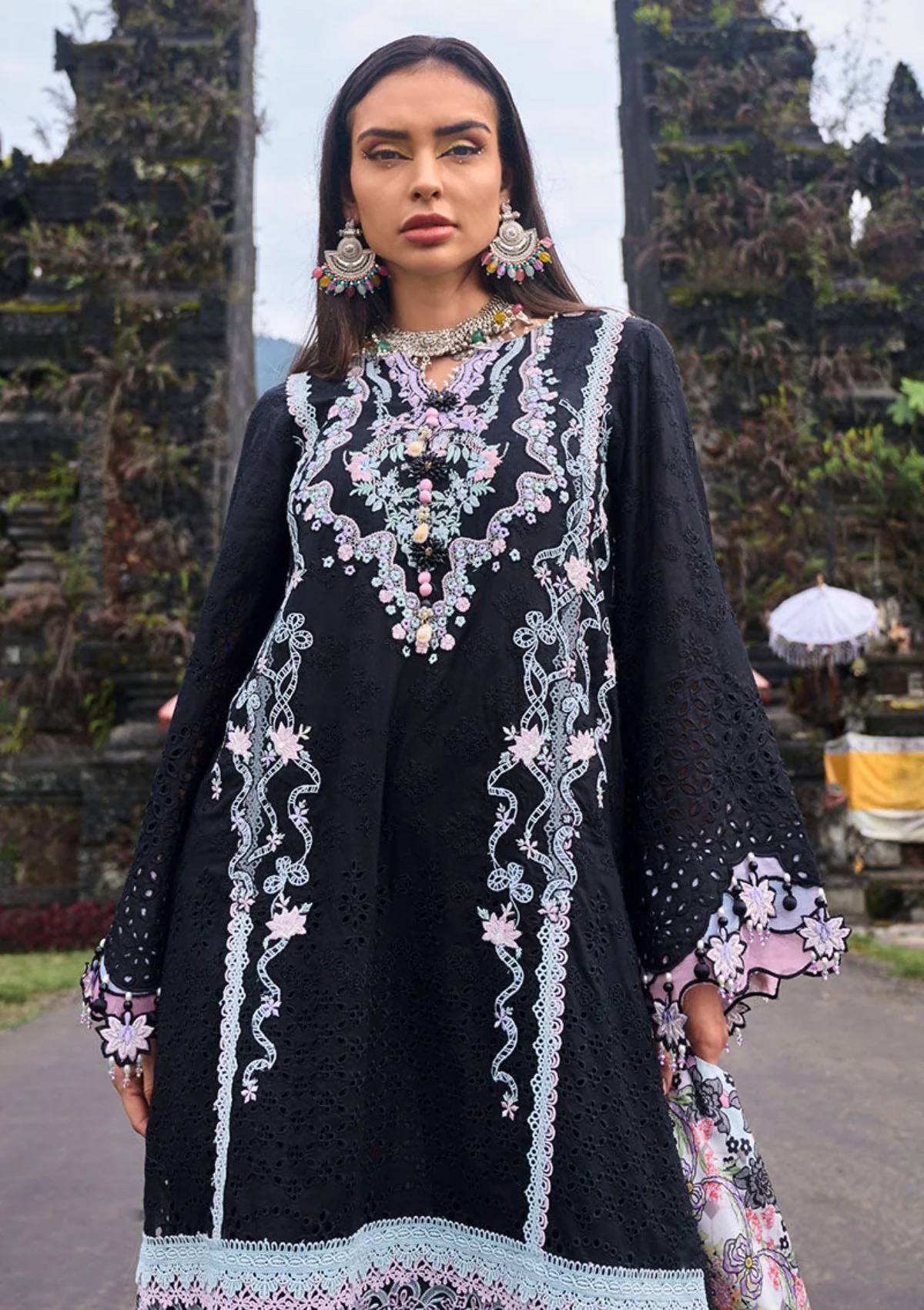 Lawn Collection - Ansab Jahangir - Zoha -  Luxury 24 - AJ24#07 - GOMPHRENA