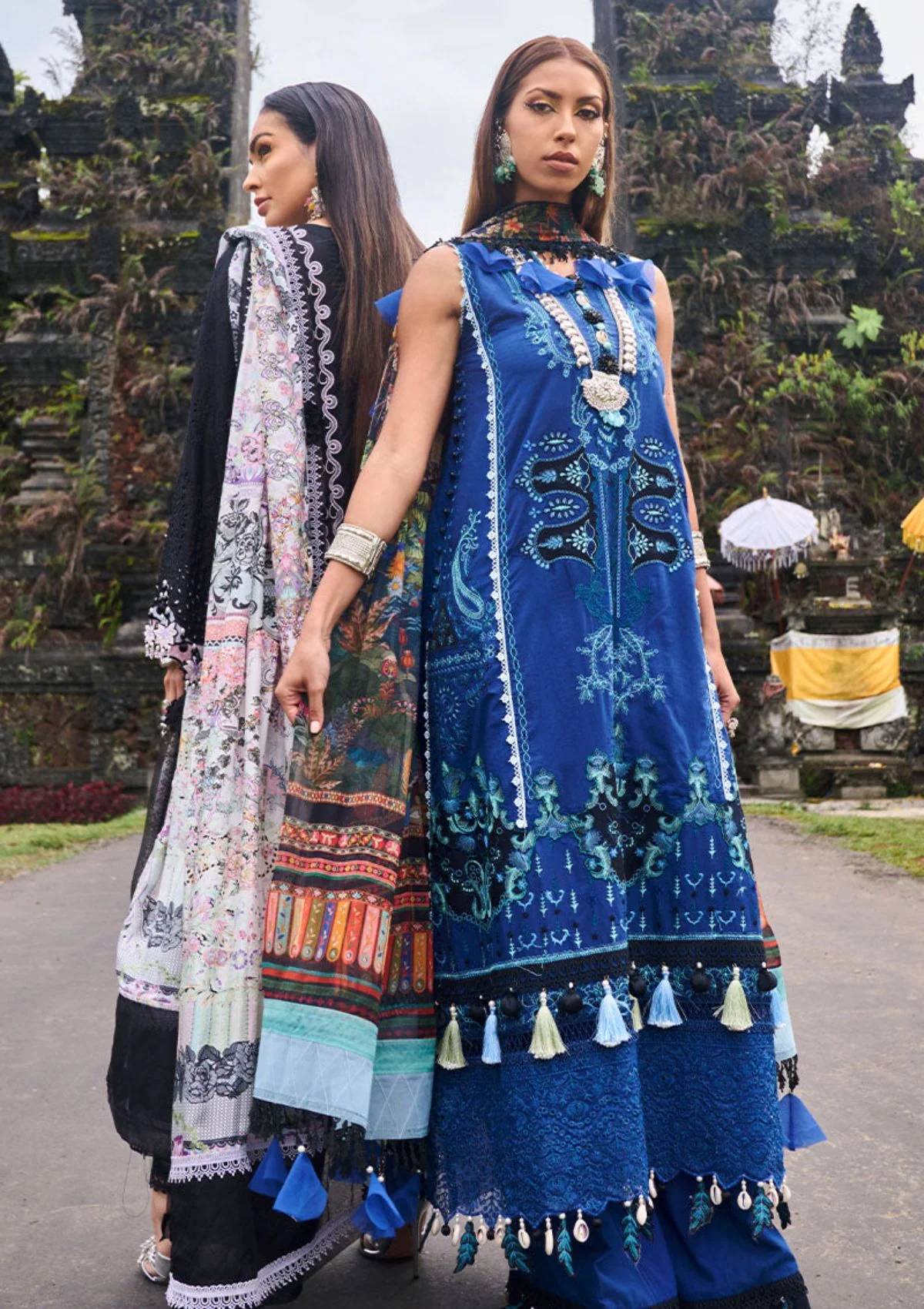 Lawn Collection - Ansab Jahangir - Zoha -  Luxury 24 - AJ24#08 - YLANG YLANG