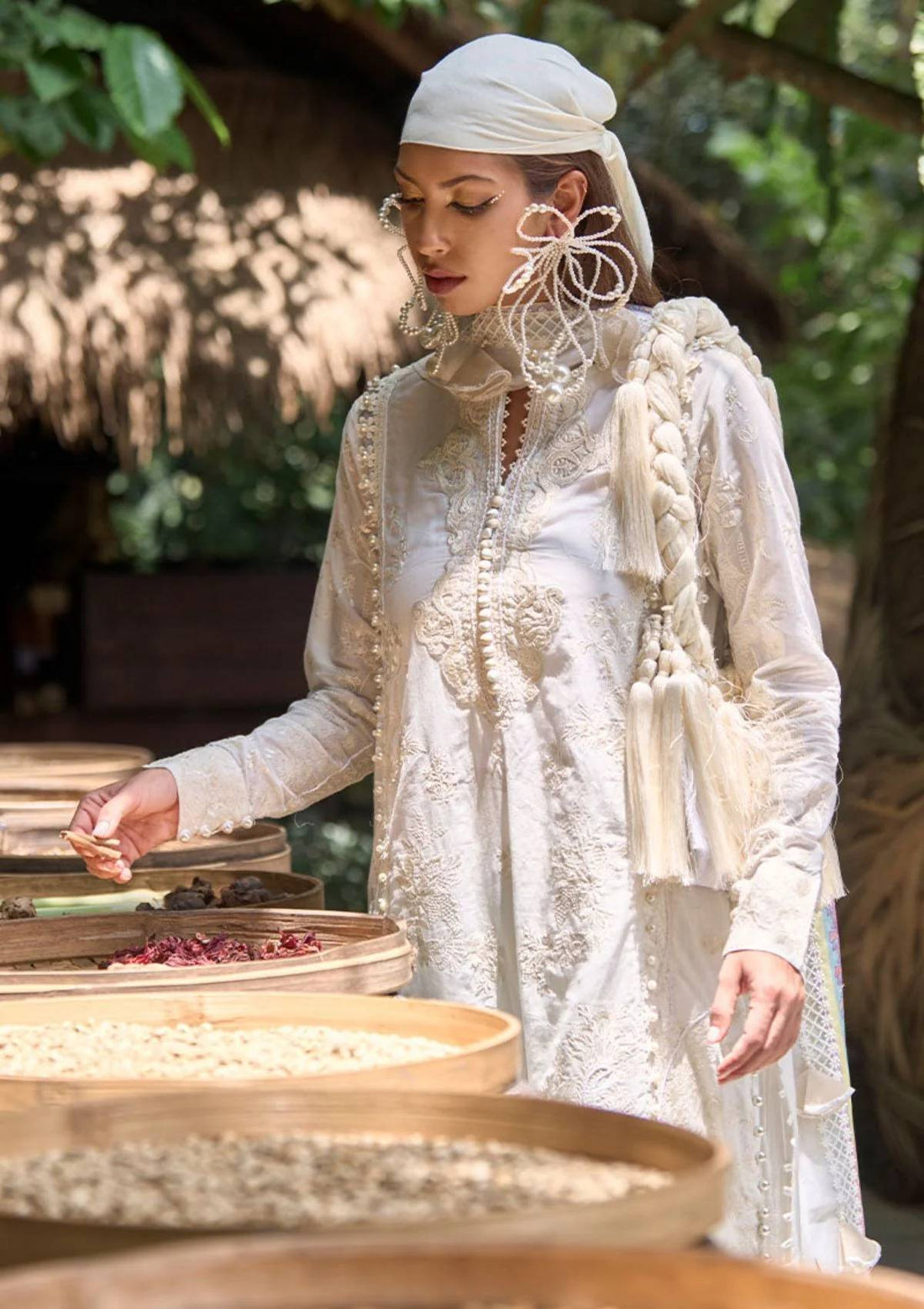 Lawn Collection - Ansab Jahangir - Zoha -  Luxury 24 - AJ24#12 - EUPHORIBA