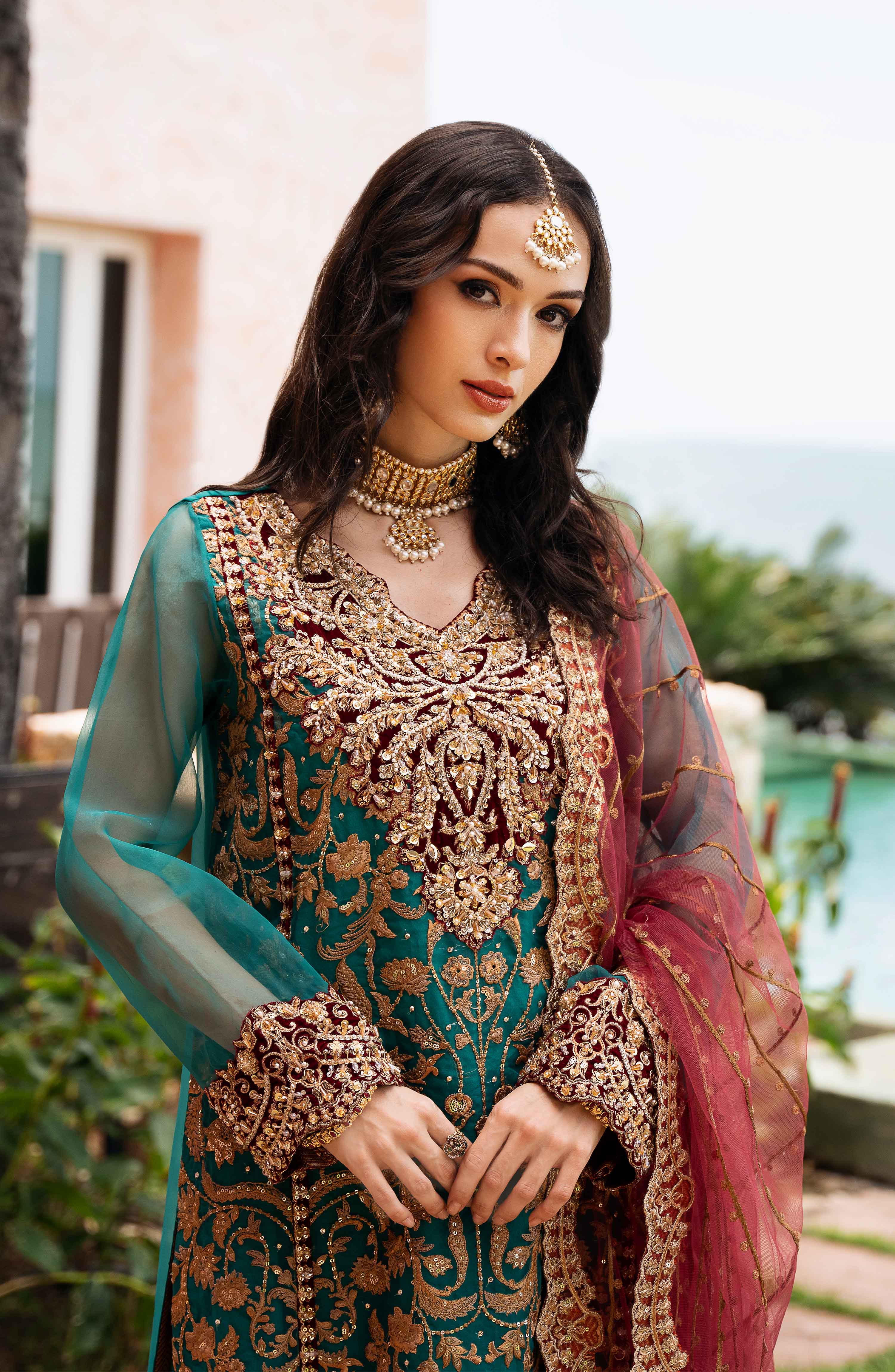 Maryum N Maria | Fressia Wedding Formals | Yerimen - MW23-550 - Official Maryum N Maria stockist in UK - Sakeena London