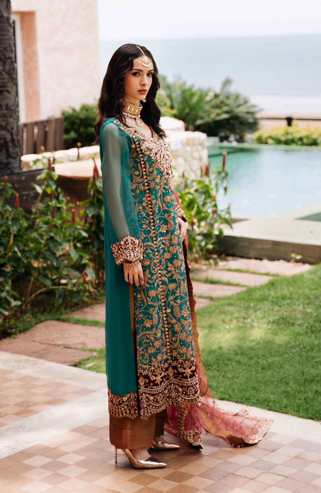 Maryum N Maria | Fressia Wedding Formals | Yerimen - MW23-550 - Official Maryum N Maria stockist in UK - Sakeena London