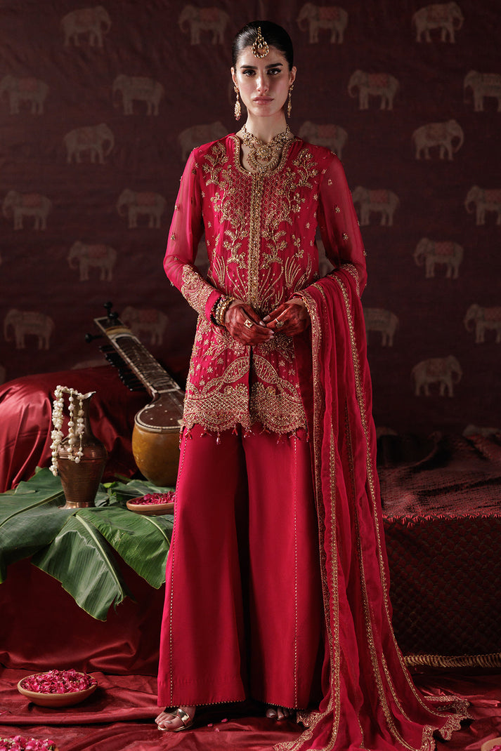 Saad Shaikh | Panache Luxury Chiffon 25 | D-01 - Official Saad Shaikh stockist in UK - Sakeena London