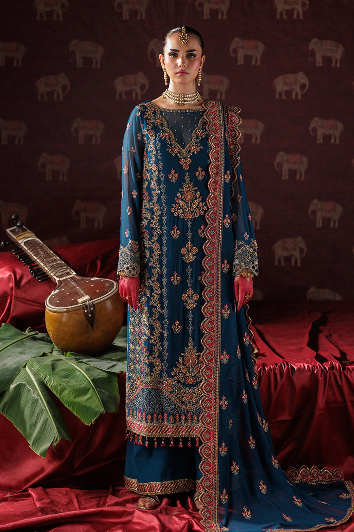Saad Shaikh | Panache Luxury Chiffon 25 | D-04 - Official Saad Shaikh stockist in UK - Sakeena London