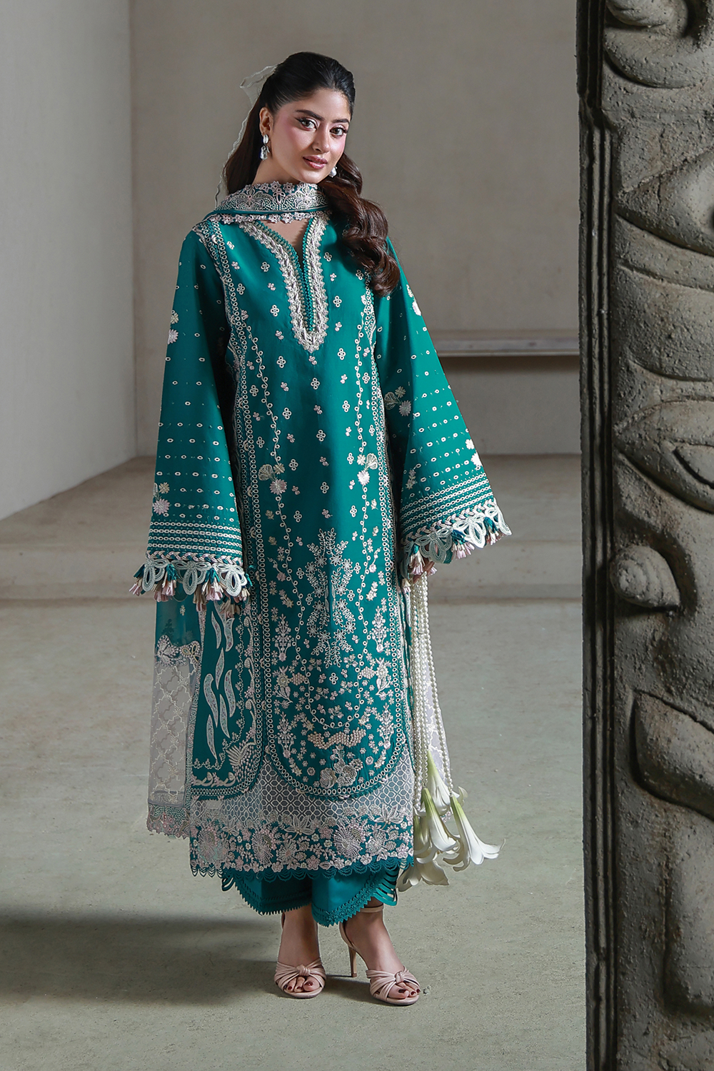 Aabyaan | Saagar Luxury Festive Lawn 26 | AYZEL (AL-07)