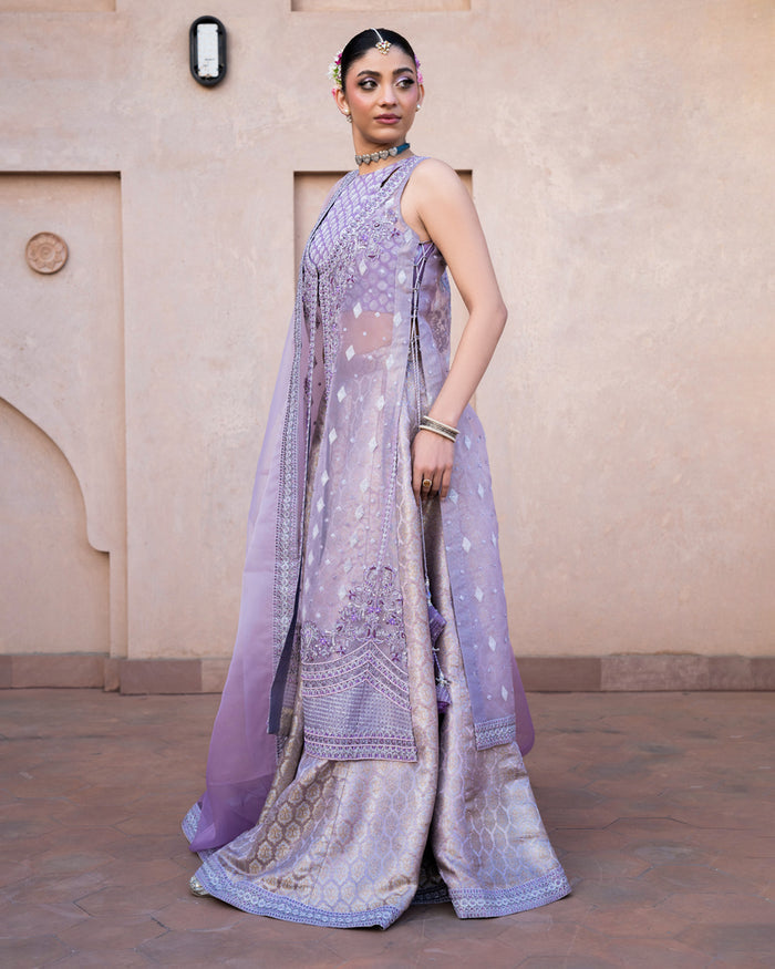 Laj by Lajwanti | Honey Belle Luxury Formals | Viola - Official Laj by Lajwanti stockist in UK - Sakeena London