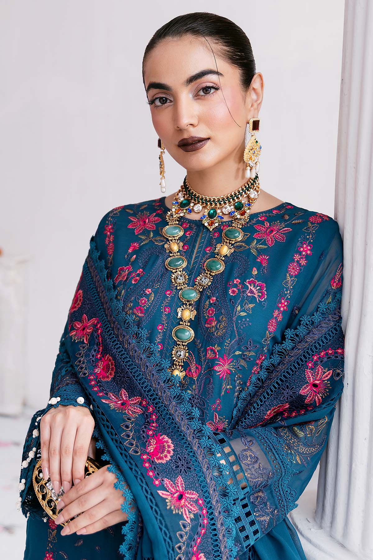 Imrozia Premium | Luxe Serene 25 | S-1093 SAPPHIRE - Official Imrozia Premium stockist in UK - Sakeena London