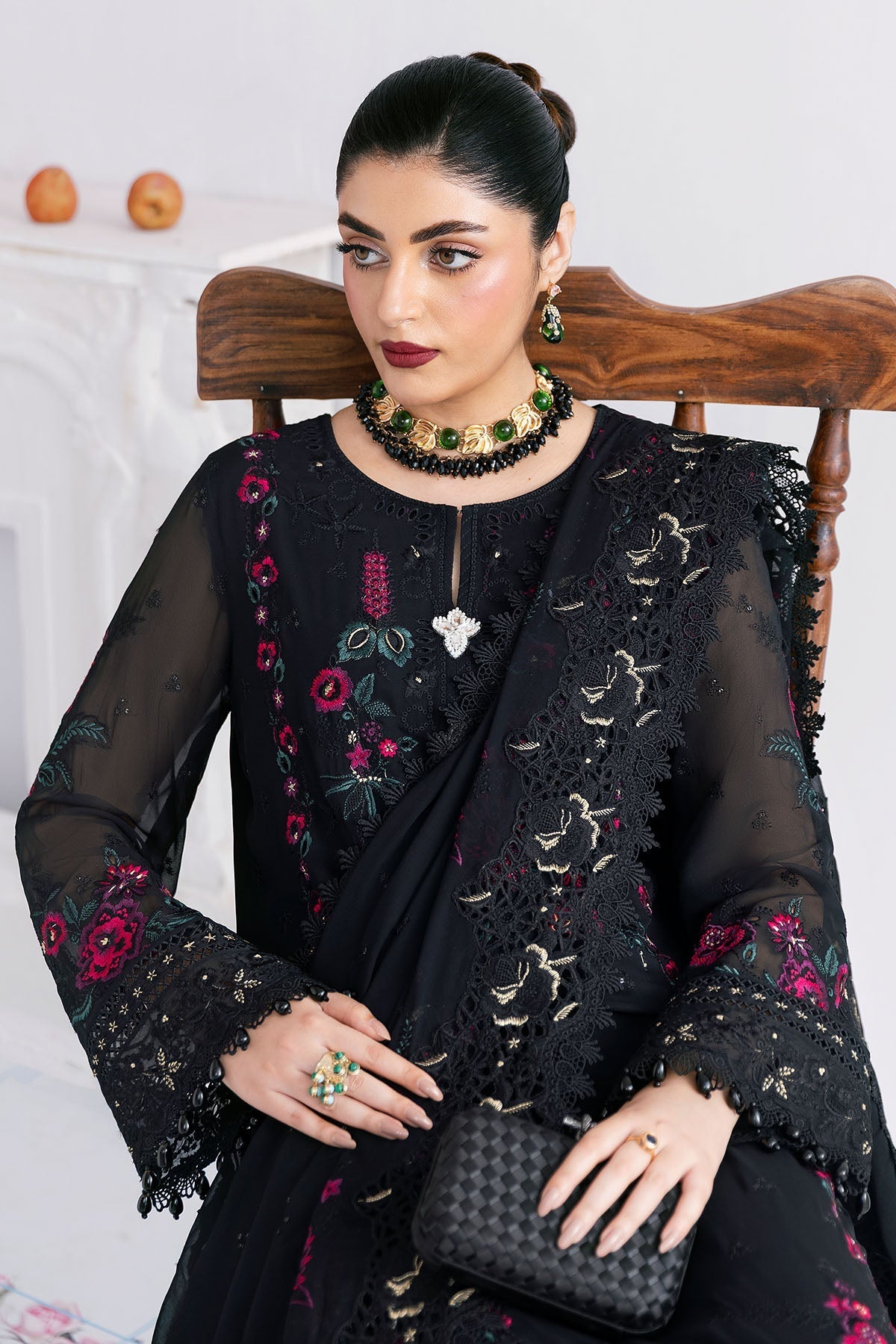 Imrozia Premium | Luxe Serene 25 | S-1095 ONYX - Official Imrozia Premium stockist in UK - Sakeena London