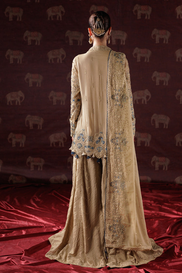 Saad Shaikh | Panache Luxury Chiffon 25 | D-05 - Official Saad Shaikh stockist in UK - Sakeena London