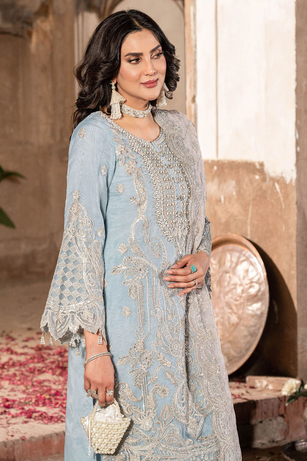 Imrozia Premium | Tehwar Premium | IP-147 ANCHAL - Official Imrozia Premium stockist in UK - Sakeena London