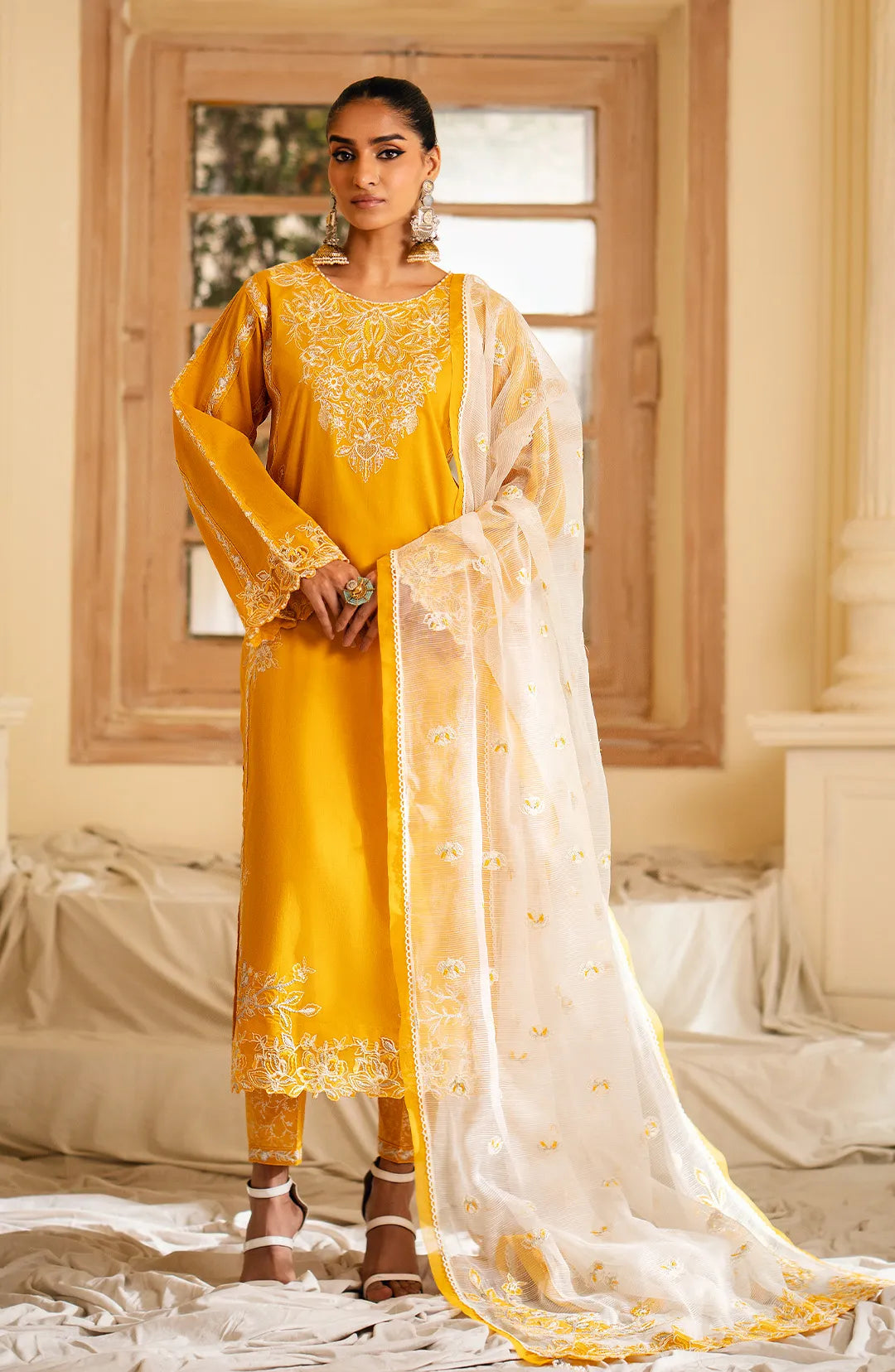 Maryum N Maria | Eid ul Azha Luxury Lawn | ZUBERI - MS24-616 - Official Maryum N Maria stockist in UK - Sakeena London