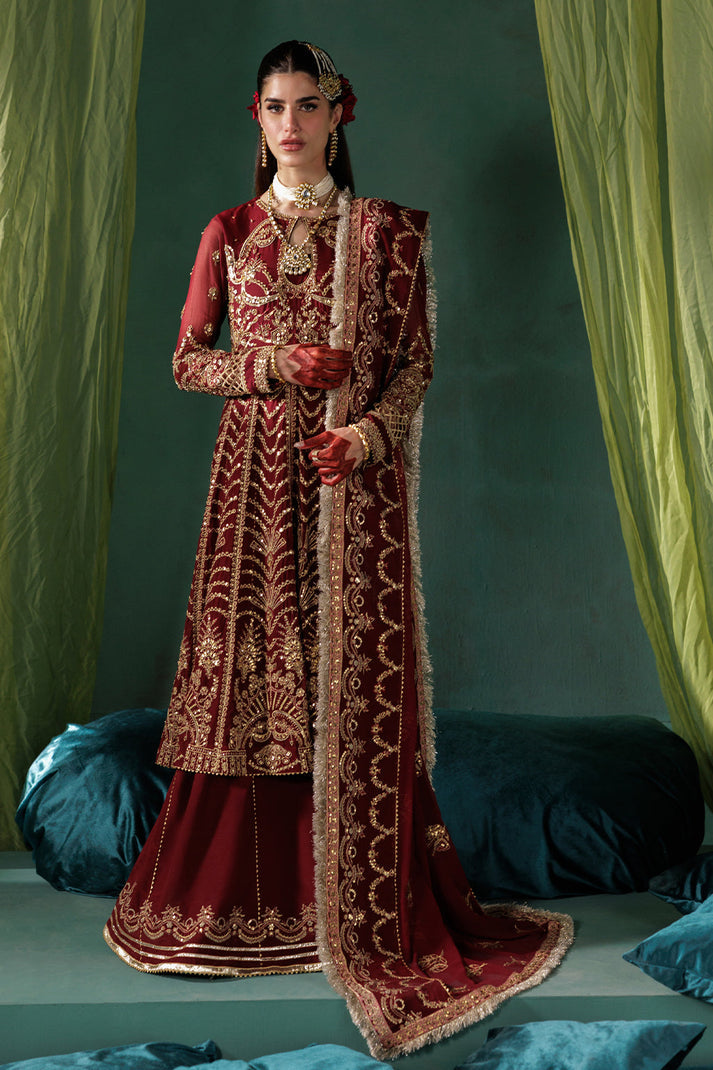 Saad Shaikh | Panache Luxury Chiffon 25 | D-02 - Official Saad Shaikh stockist in UK - Sakeena London